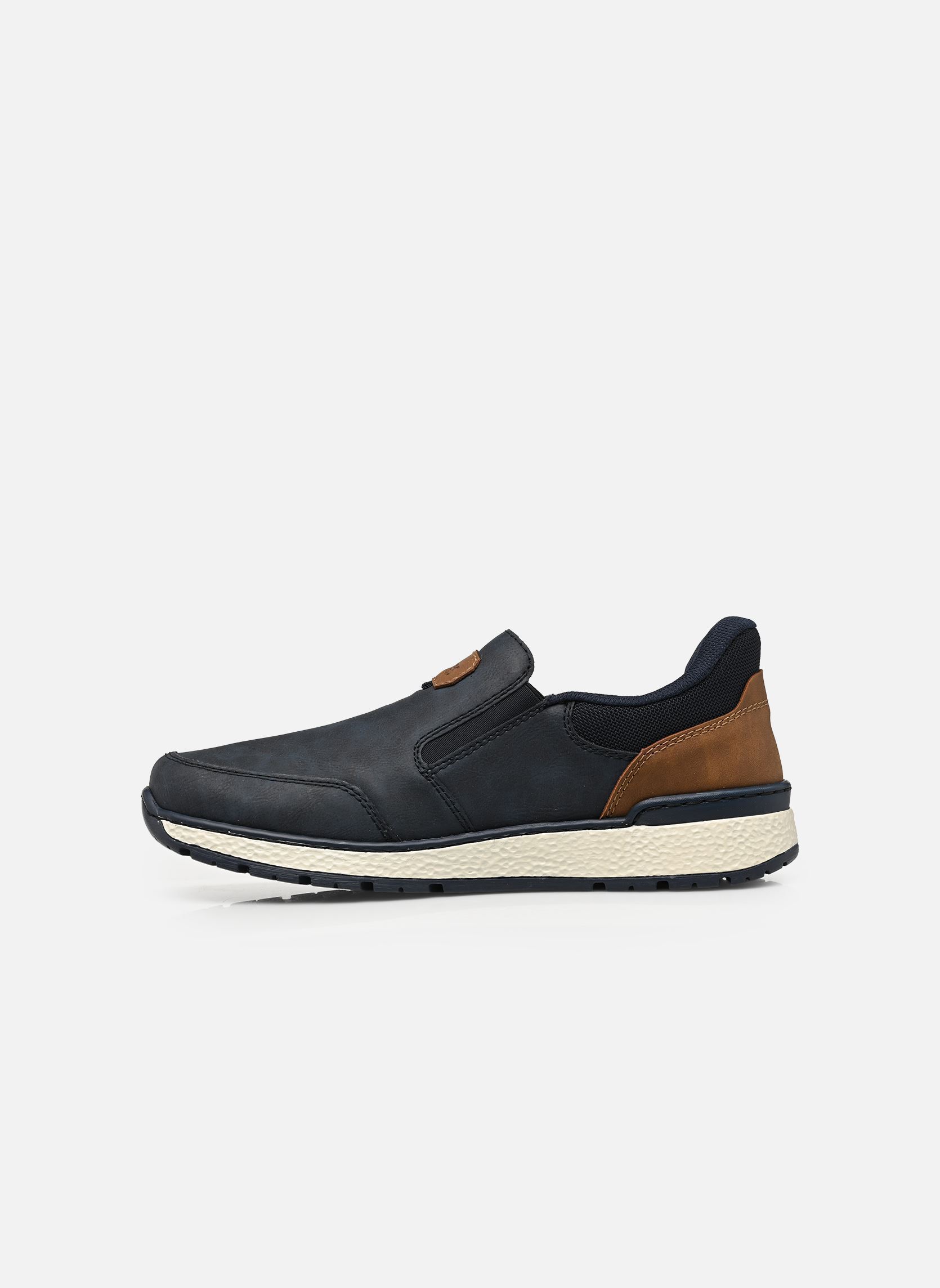 Mocassins B9057 homme bleu Rieker Mocassins B9057 homme bleu LAKE/MIDNIGHT/NUSS/OZEAN