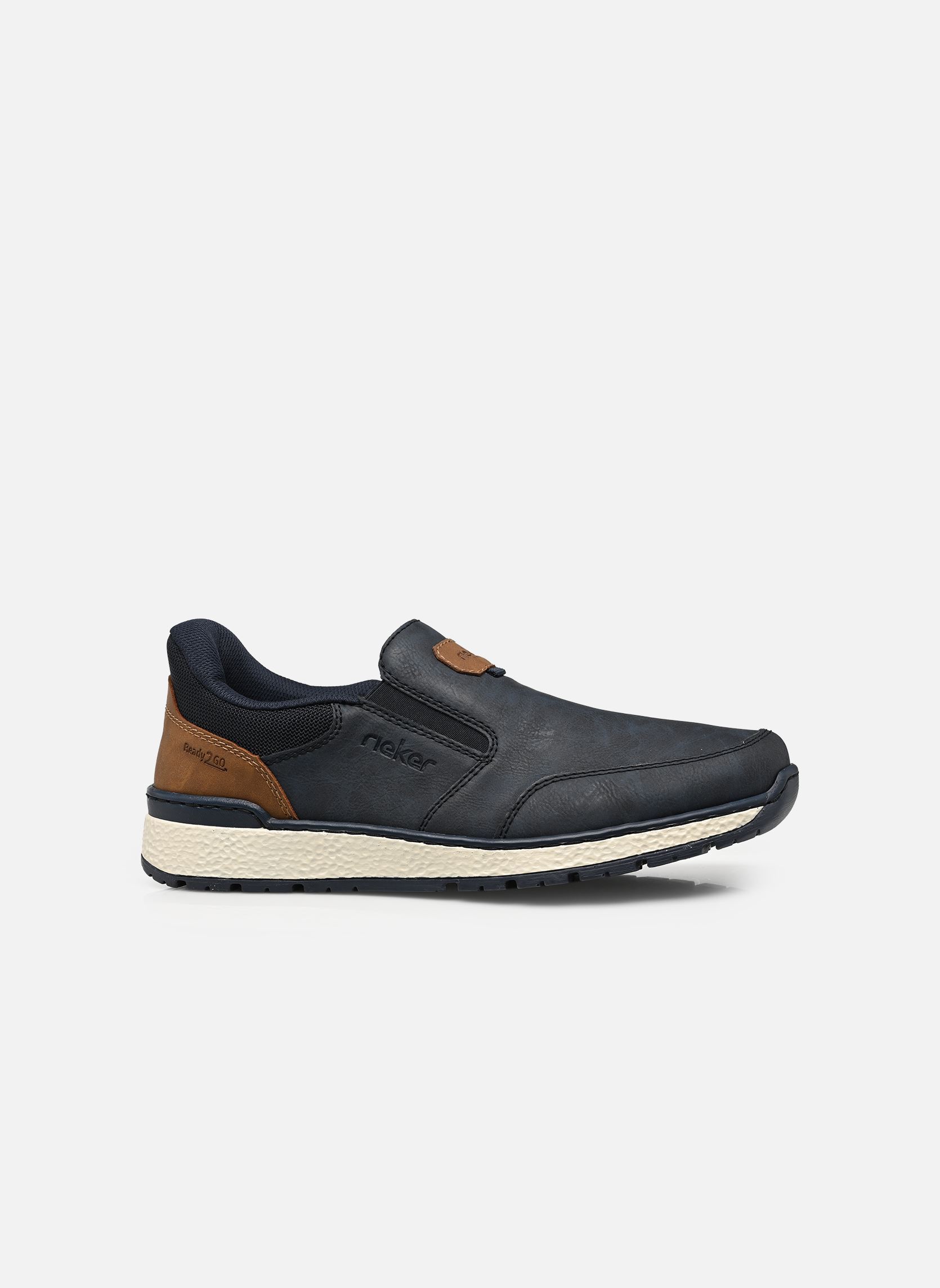 Mocassins B9057 homme bleu Rieker Mocassins B9057 homme bleu LAKE/MIDNIGHT/NUSS/OZEAN