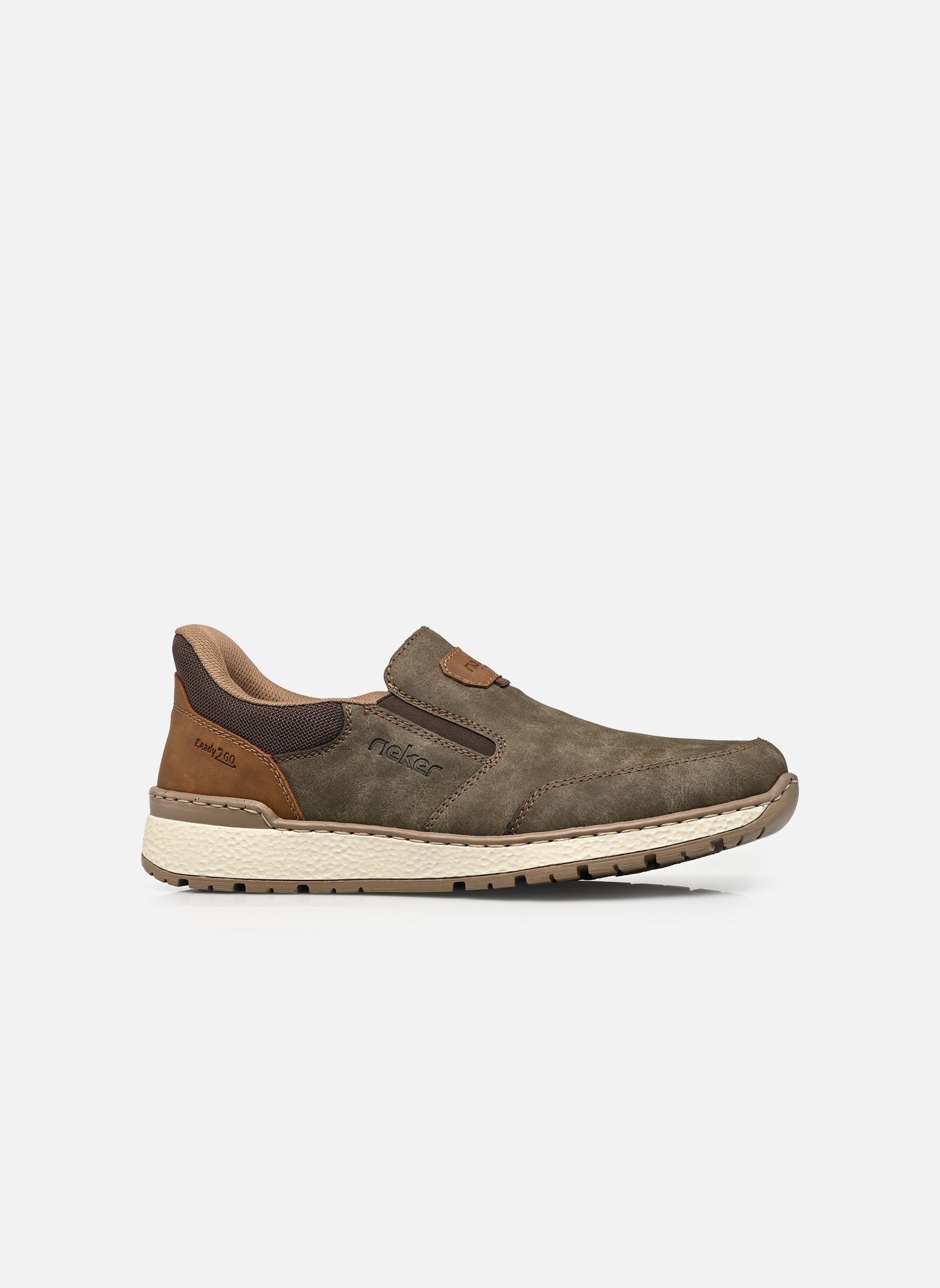 Mocassins B9057 heren groen Rieker Mocassins B9057 heren groen KAFFEE/NUSS/BRAUN