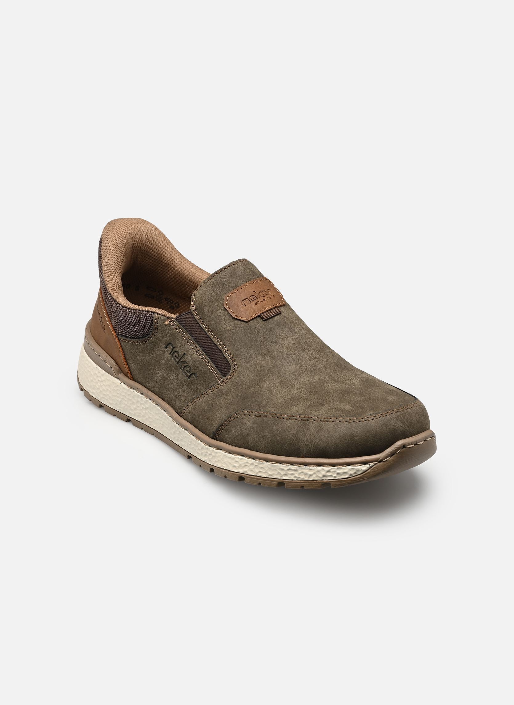 Mocassins B9057 heren groen Rieker Mocassins B9057 heren groen KAFFEE/NUSS/BRAUN