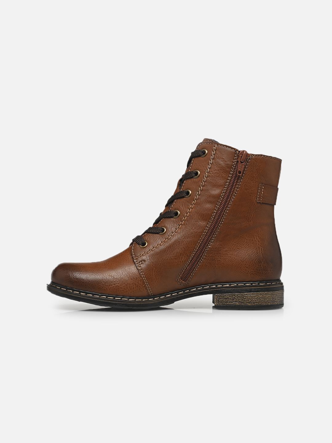 Bottines à lacets 71202 femme marron Rieker Bottines à lacets 71202 femme marron MARRON