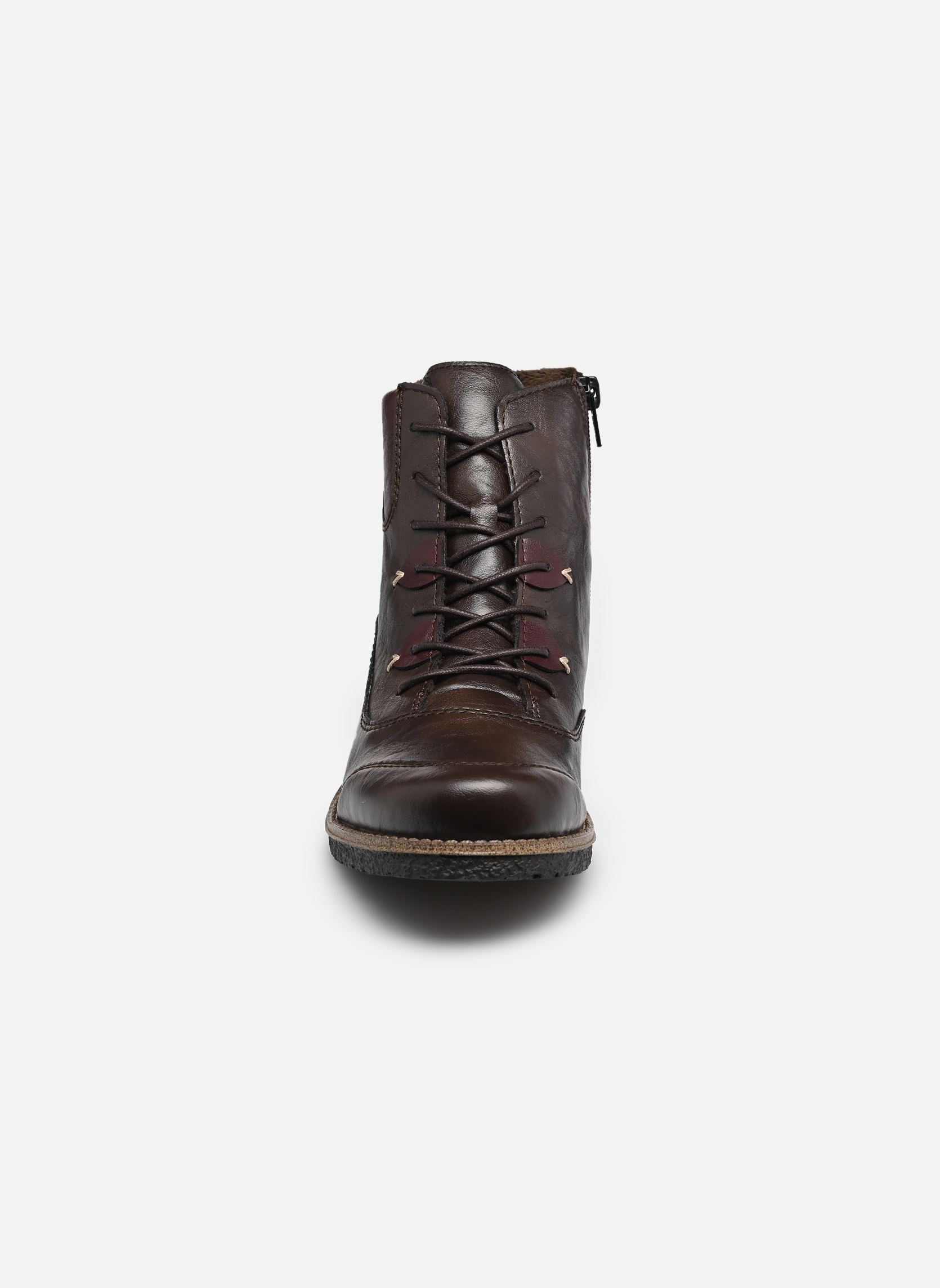 Veterlaarsjes 73510 dames bruin Rieker Veterlaarsjes 73510 dames bruin RANCHO/BROMBEER