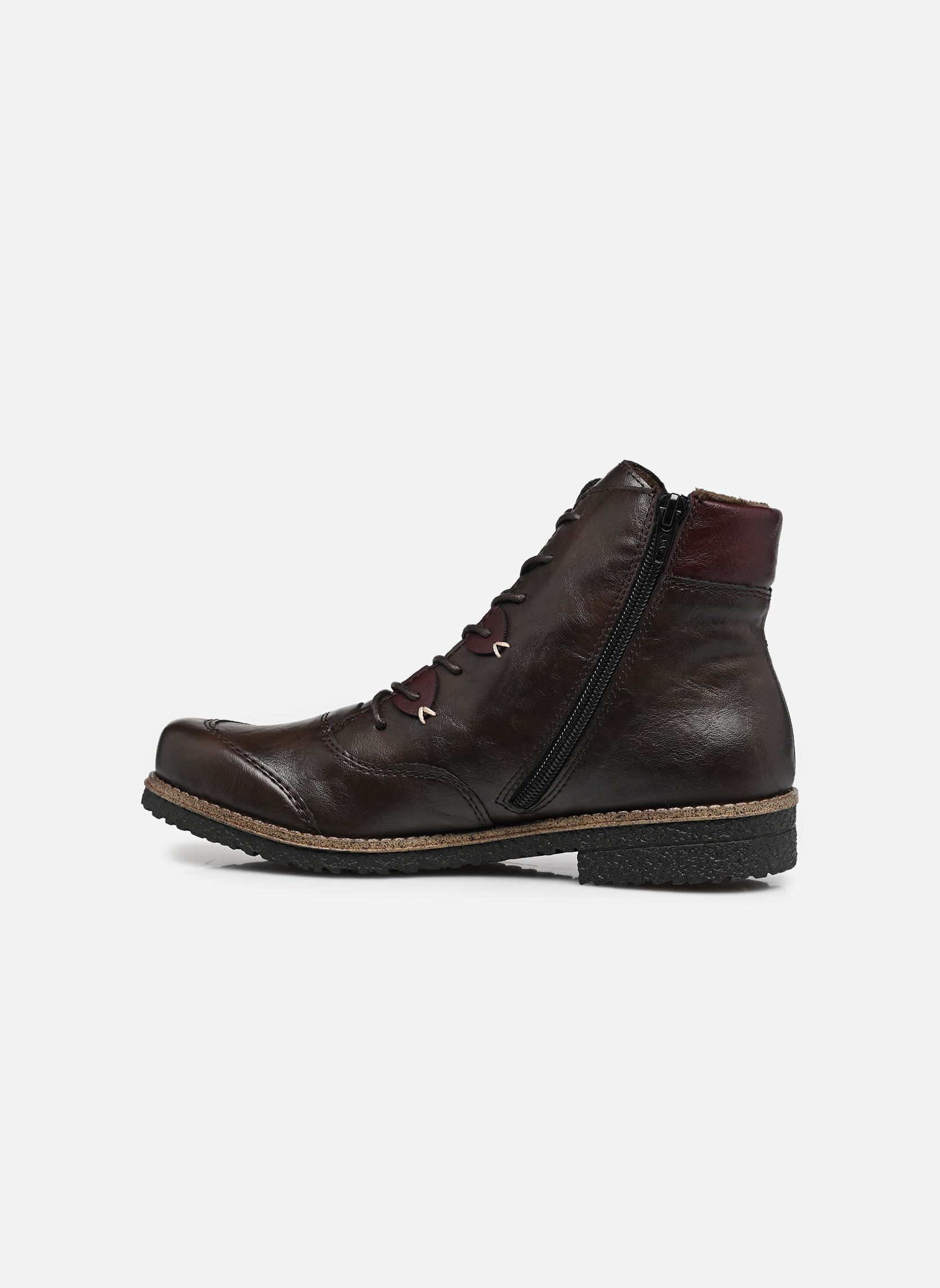 Veterlaarsjes 73510 dames bruin Rieker Veterlaarsjes 73510 dames bruin RANCHO/BROMBEER
