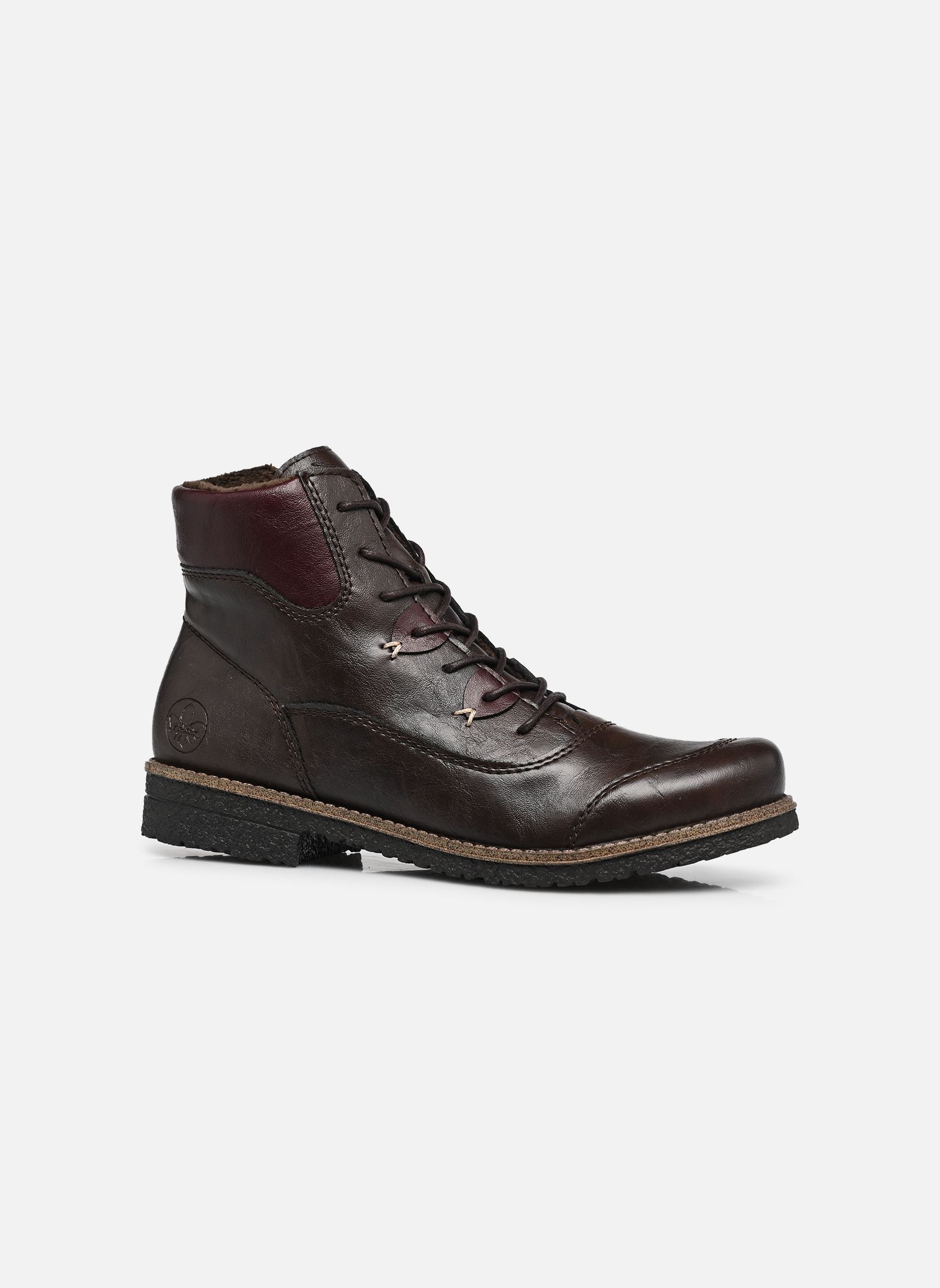 Veterlaarsjes 73510 dames bruin Rieker Veterlaarsjes 73510 dames bruin RANCHO/BROMBEER