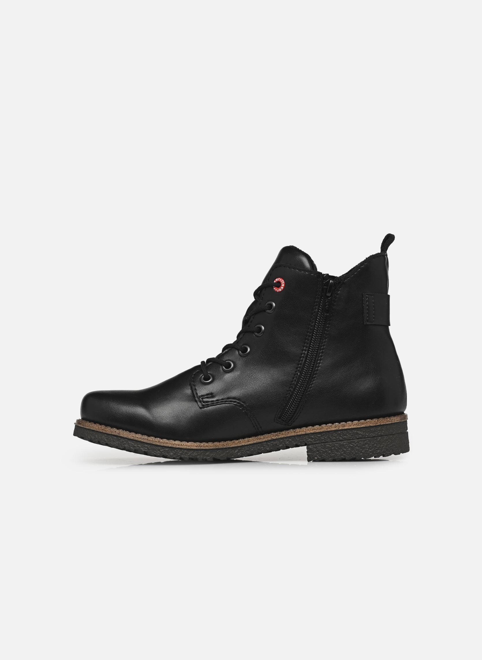 Bottines à lacets 73520 femme noir Rieker Bottines à lacets 73520 femme noir NOIR