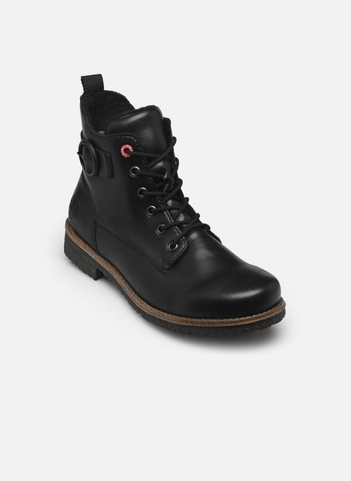 Rieker Veterlaarsjes 73520 dames zwart