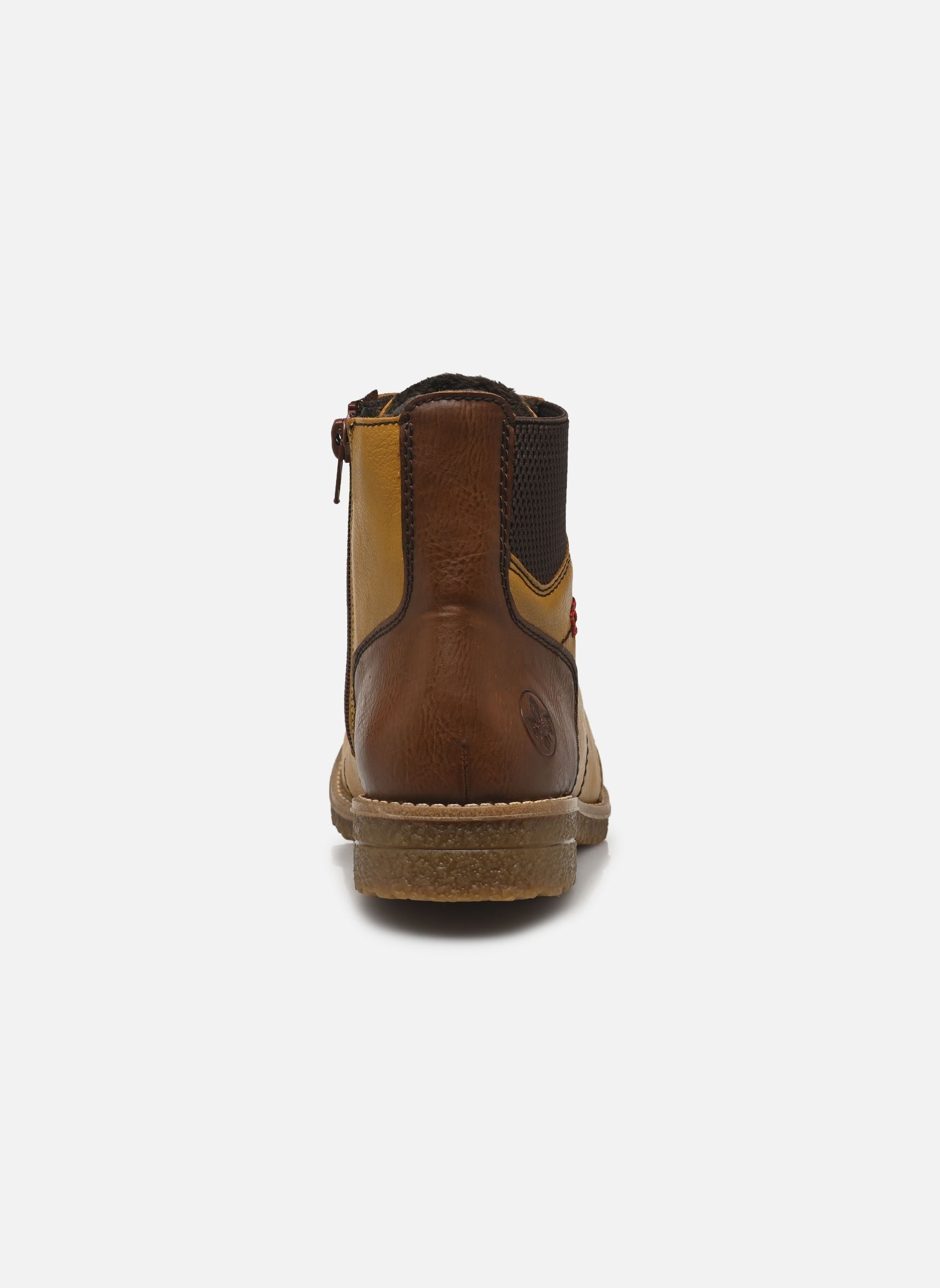 Bottines à lacets 73522 femme jaune Rieker Bottines à lacets 73522 femme jaune JAUNE COMBINÉ