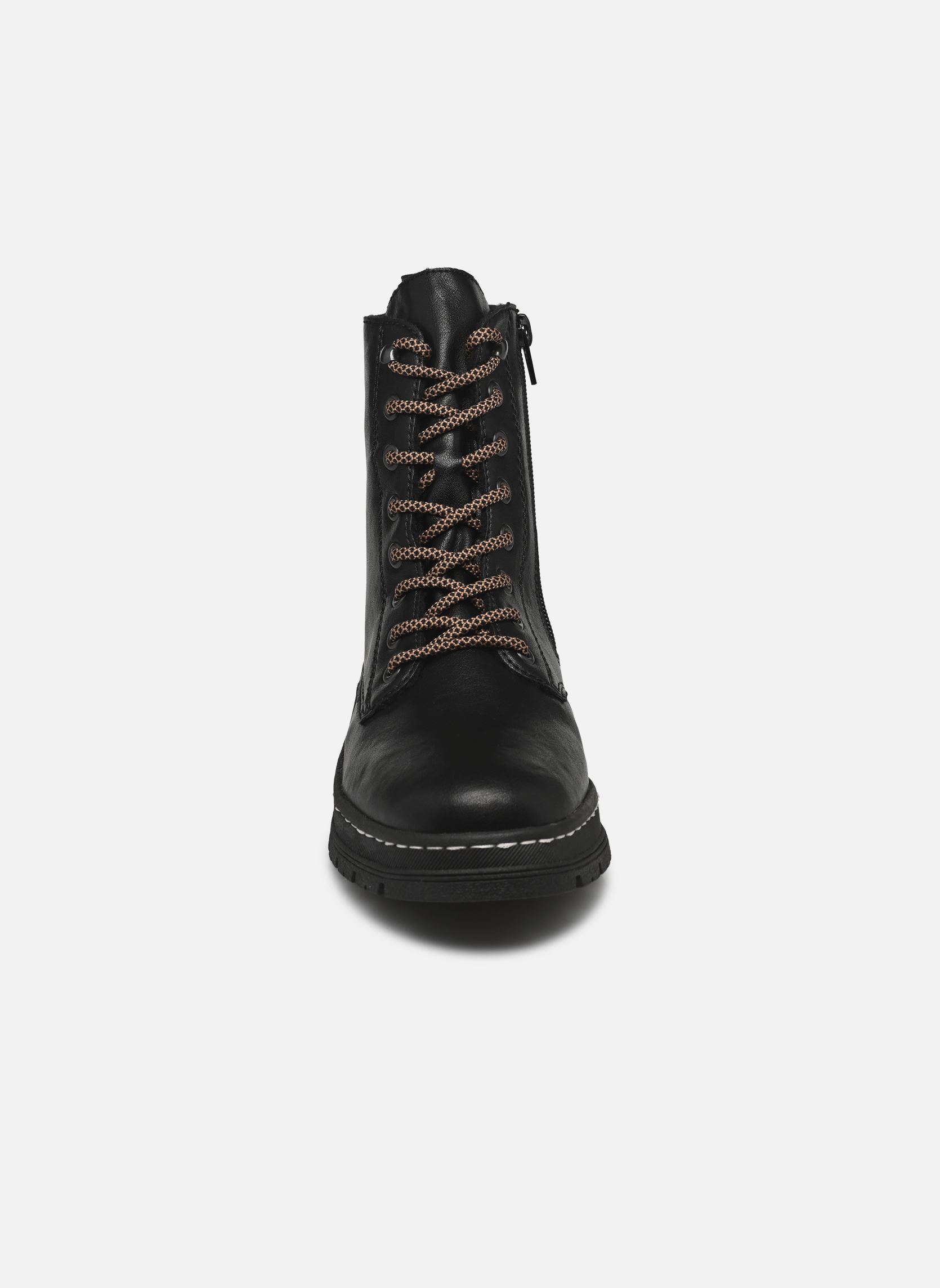 Bottines à lacets 73850 femme noir Rieker Bottines à lacets 73850 femme noir NOIR