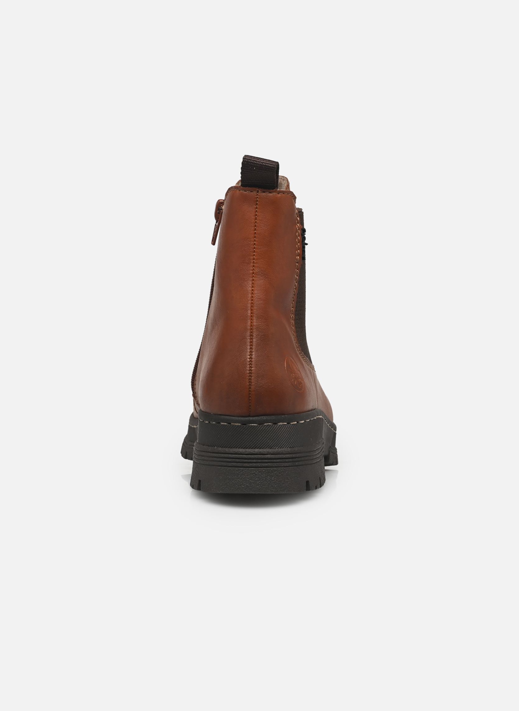 Rieker Stivali Chelsea Donna Colore Marrone – Modello Classico In Pelle, Comodi E Versatili