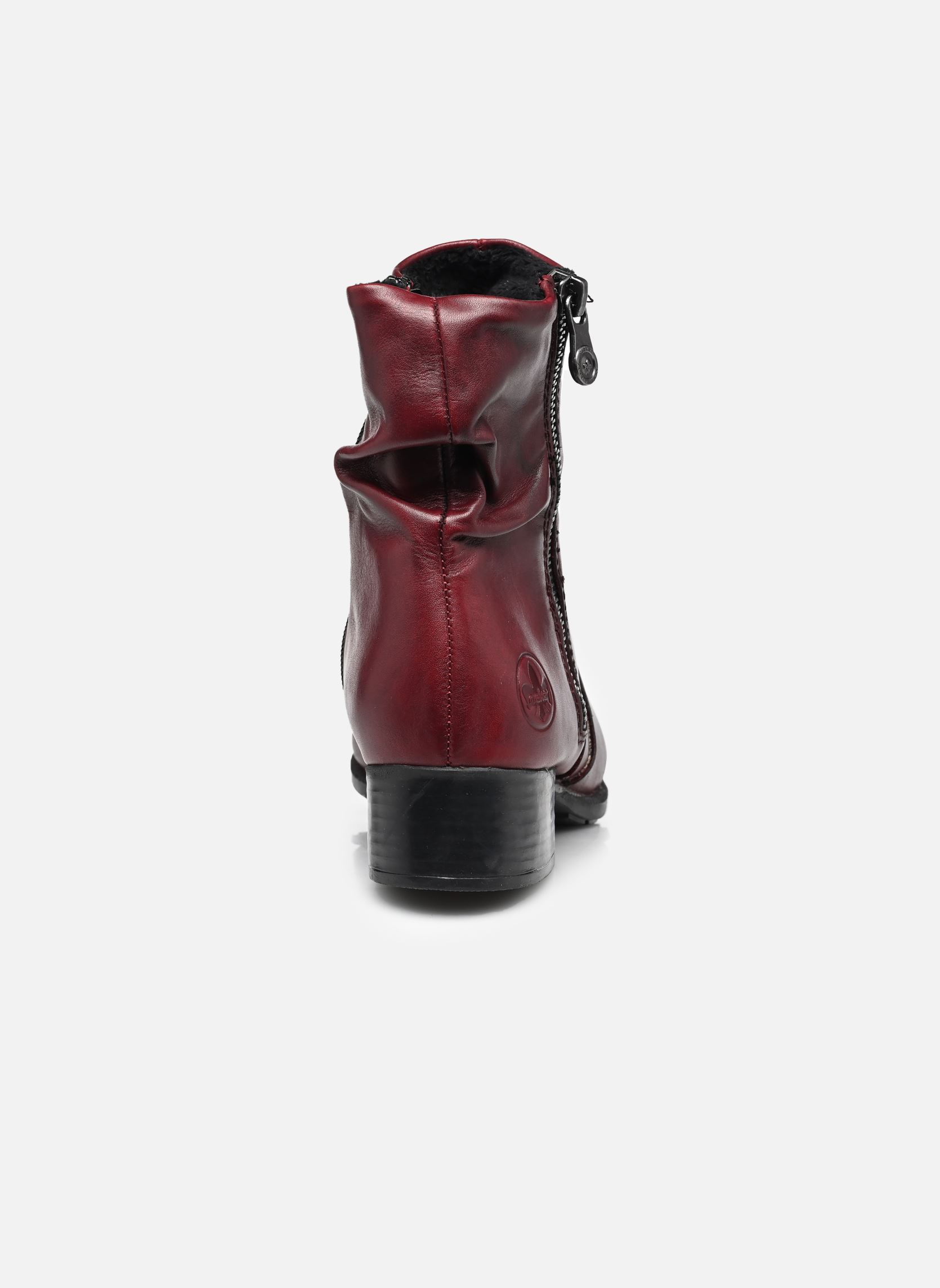 Bottines et boots 78656 femme bordeaux Rieker Bottines et boots 78656 femme bordeaux WEINROT