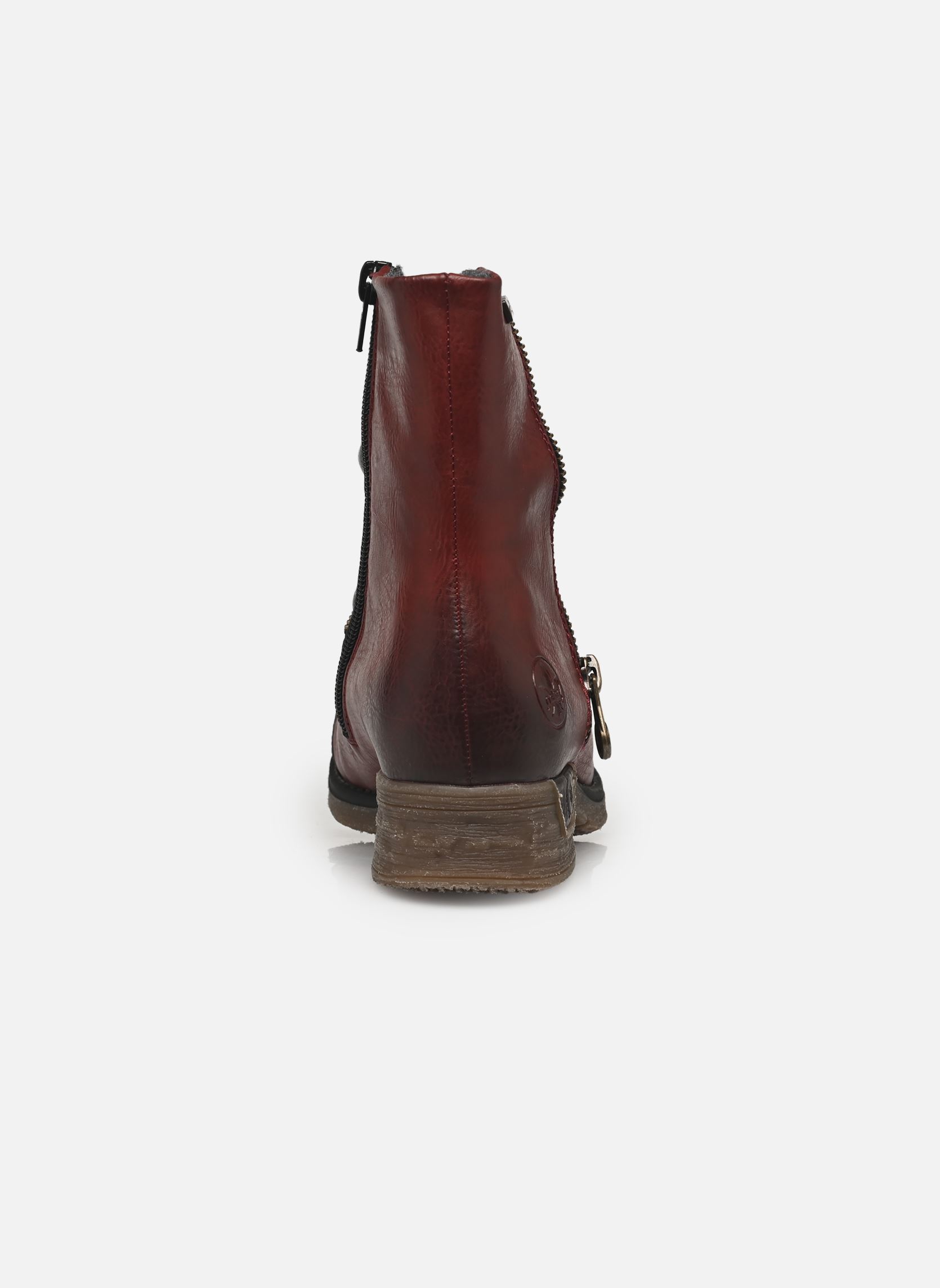 Stiefeletten und Stiefel 79654 damen rot Rieker Stiefeletten und Stiefel 79654 damen rot ROUGE COMBINÉ