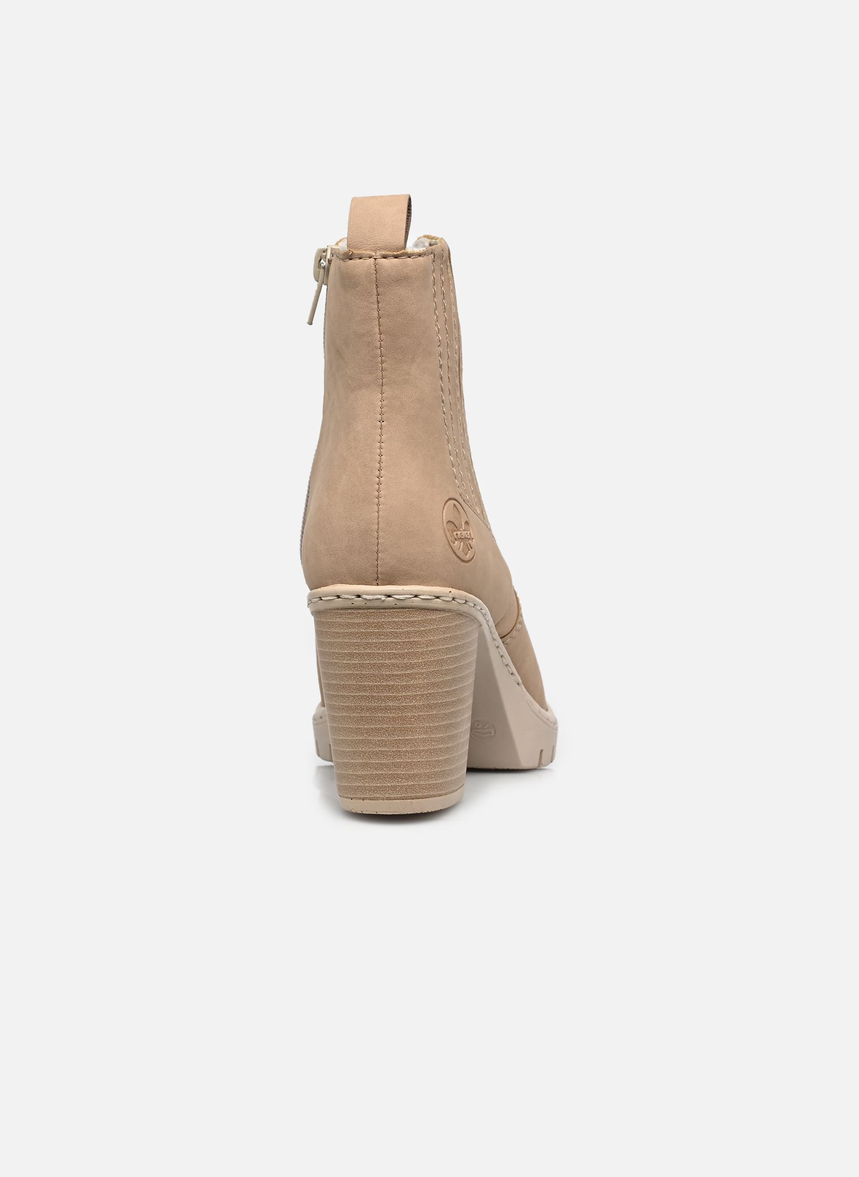 Bottines et boots Y2571 femme beige Rieker Bottines et boots Y2571 femme beige MARRON