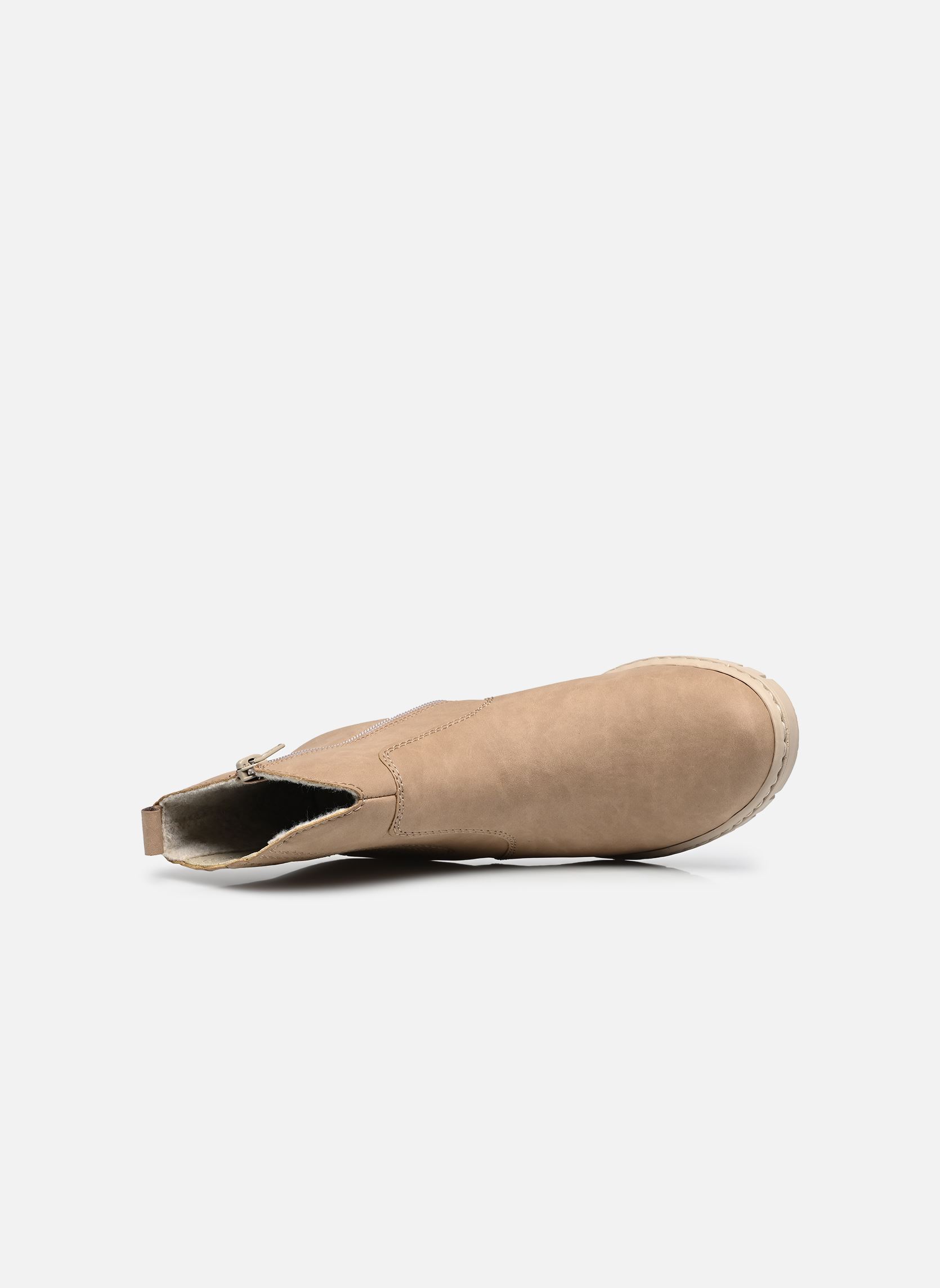 Bottines et boots Y2571 femme beige Rieker Bottines et boots Y2571 femme beige MARRON