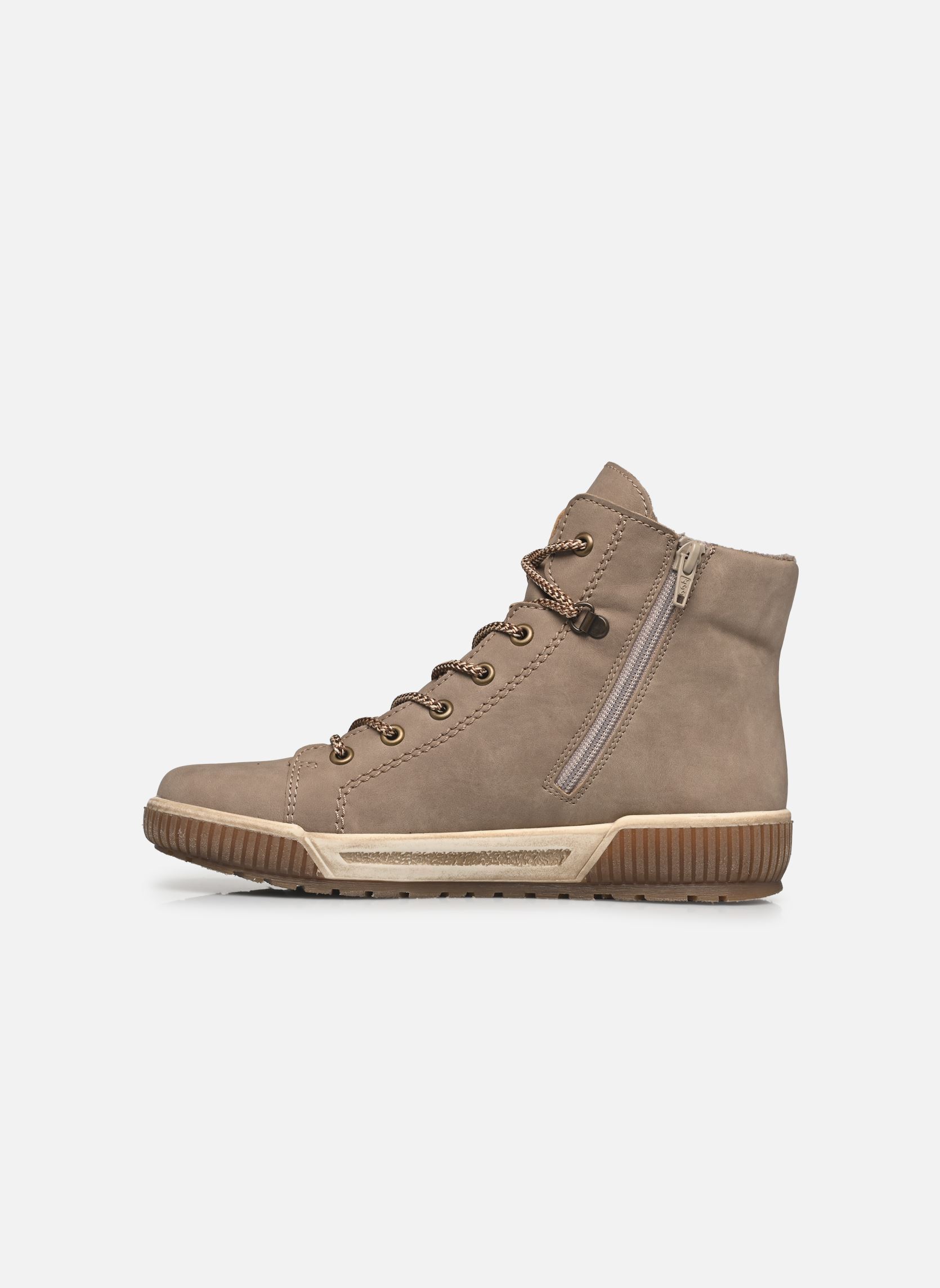 Zapatillas altas N0730 mujer beige Rieker Zapatillas altas N0730 mujer beige CONGO/MOGANO