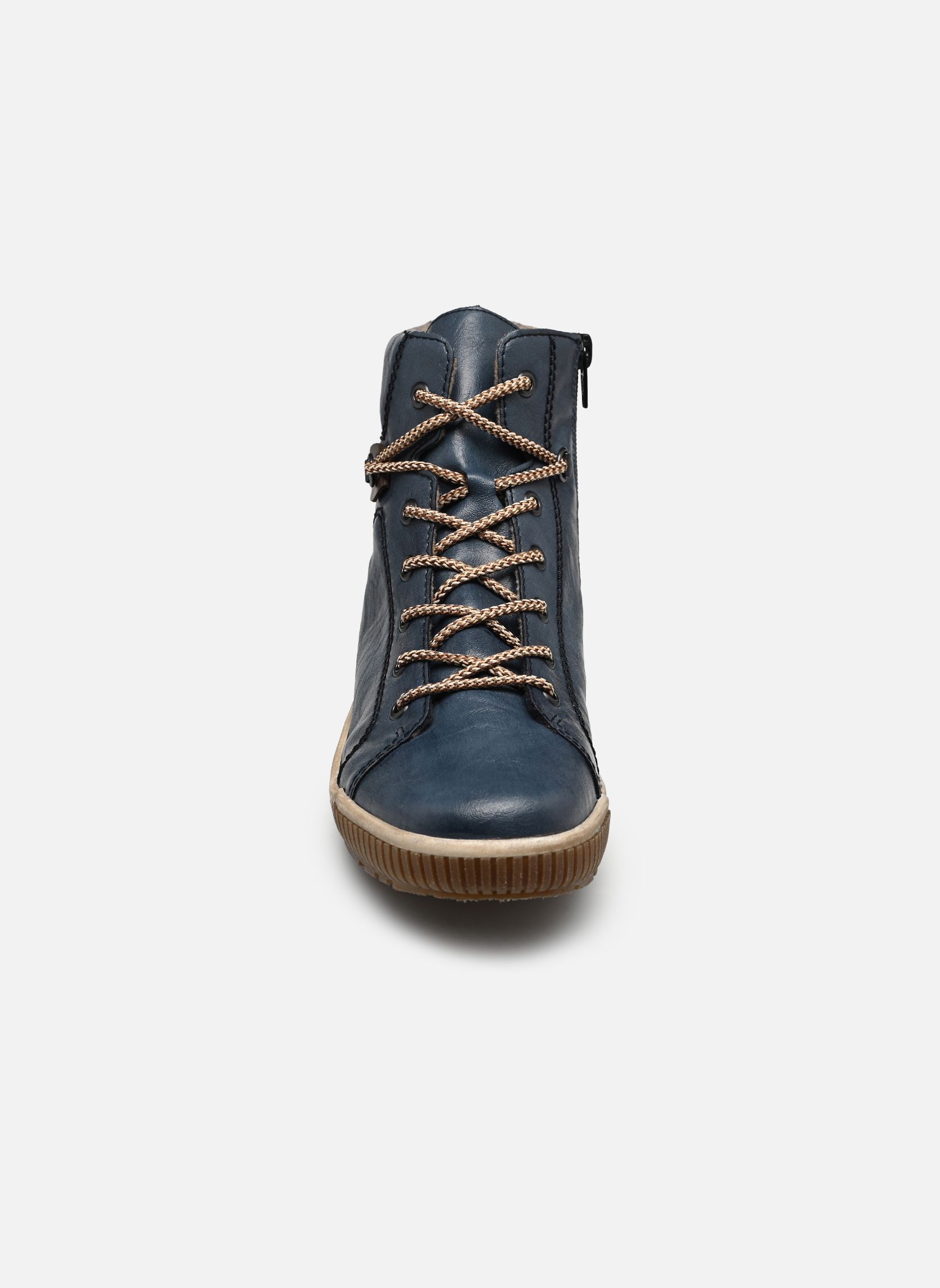 Hoge sneakers N0730 dames blauw Rieker Hoge sneakers N0730 dames blauw BALTIK/MOGANO