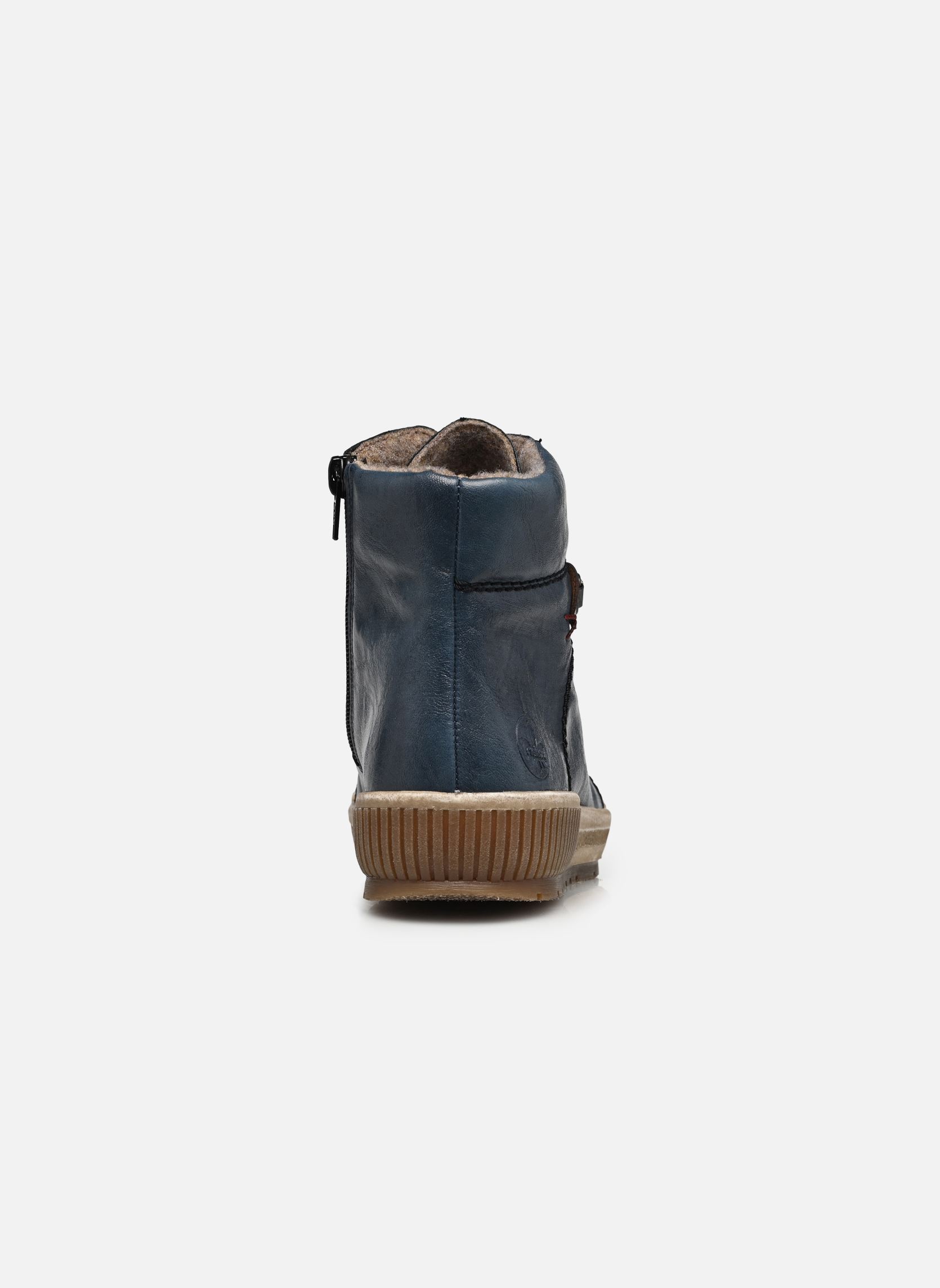 Hoge sneakers N0730 dames blauw Rieker Hoge sneakers N0730 dames blauw BALTIK/MOGANO