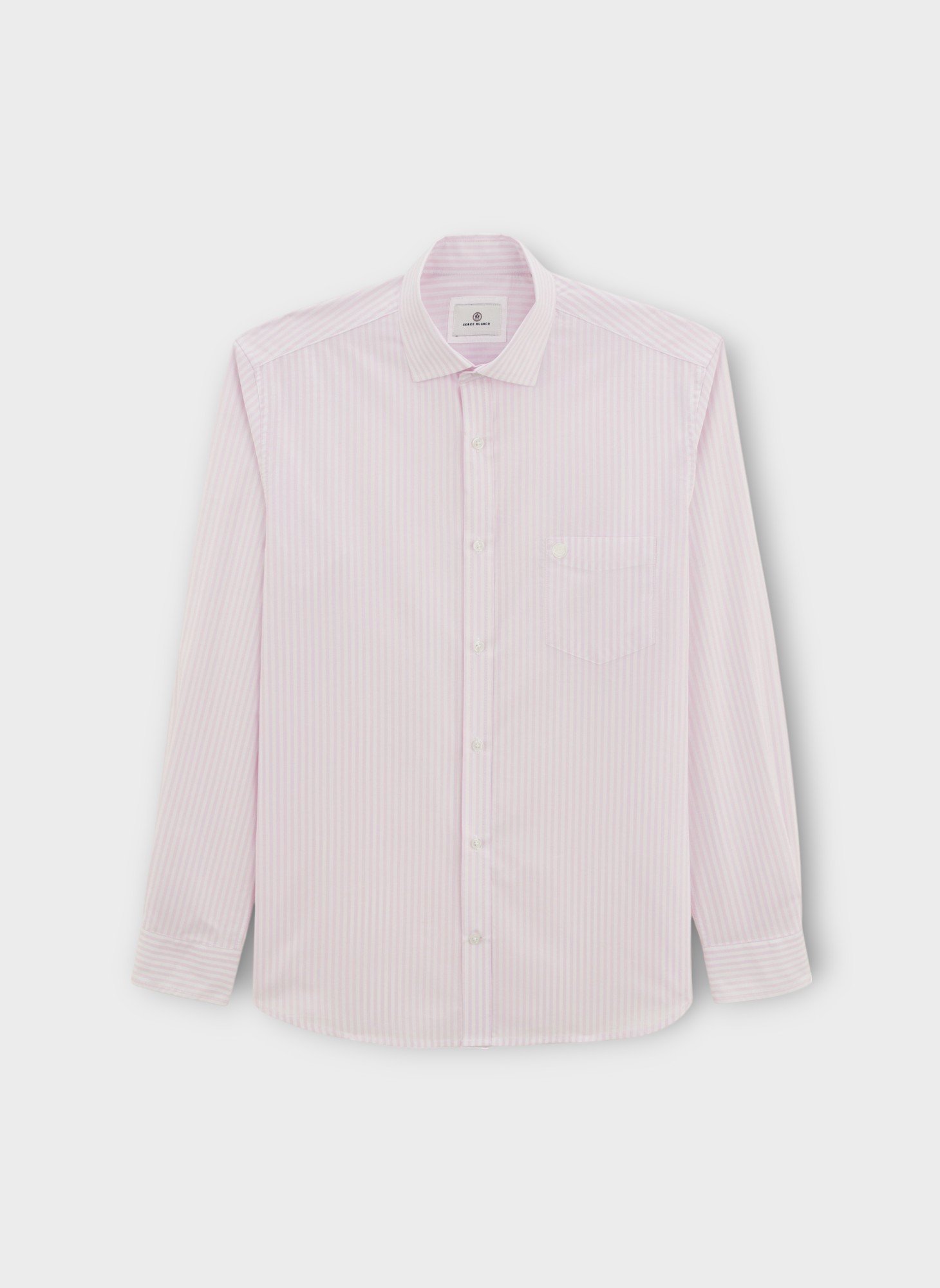 Chemises Charles homme rose Serge Blanco Chemises Charles homme rose Rose