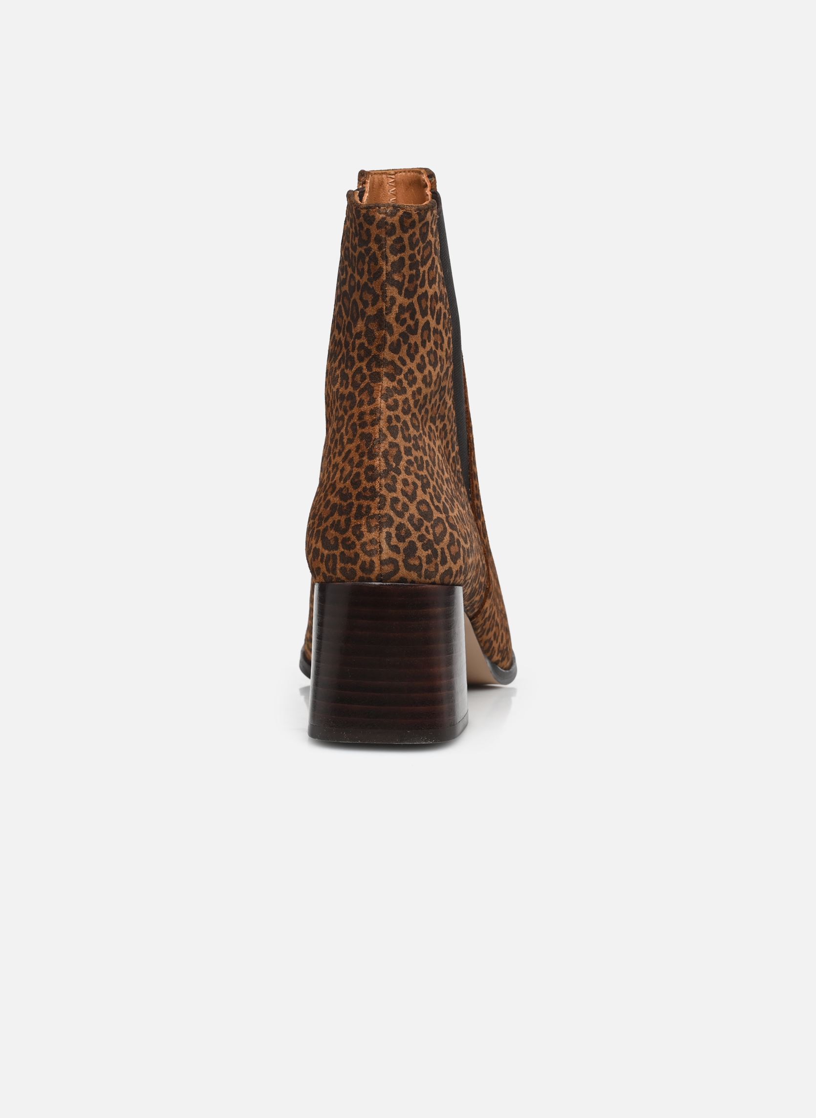 Bottines et boots Siangle femme marron Georgia Rose Bottines et boots Siangle femme marron LÉOPARD