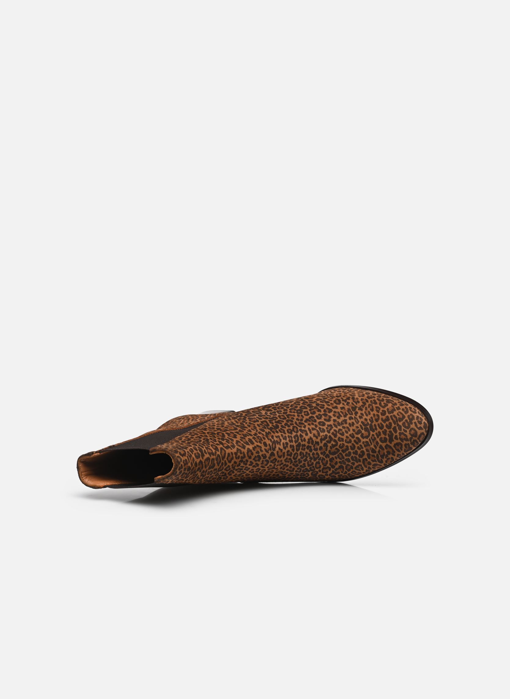 Bottines et boots Siangle femme marron Georgia Rose Bottines et boots Siangle femme marron LÉOPARD