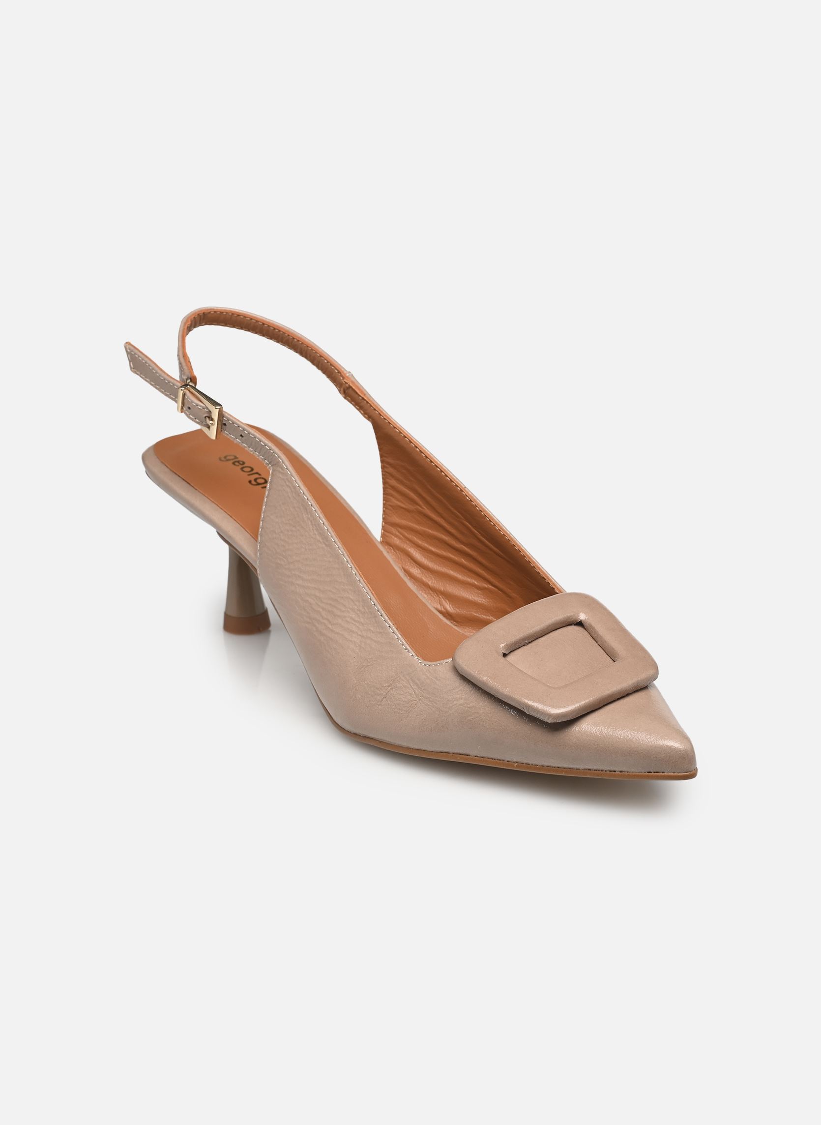 Slingback pumps Silma dames beige Georgia Rose Slingback pumps Silma dames beige BEIGE