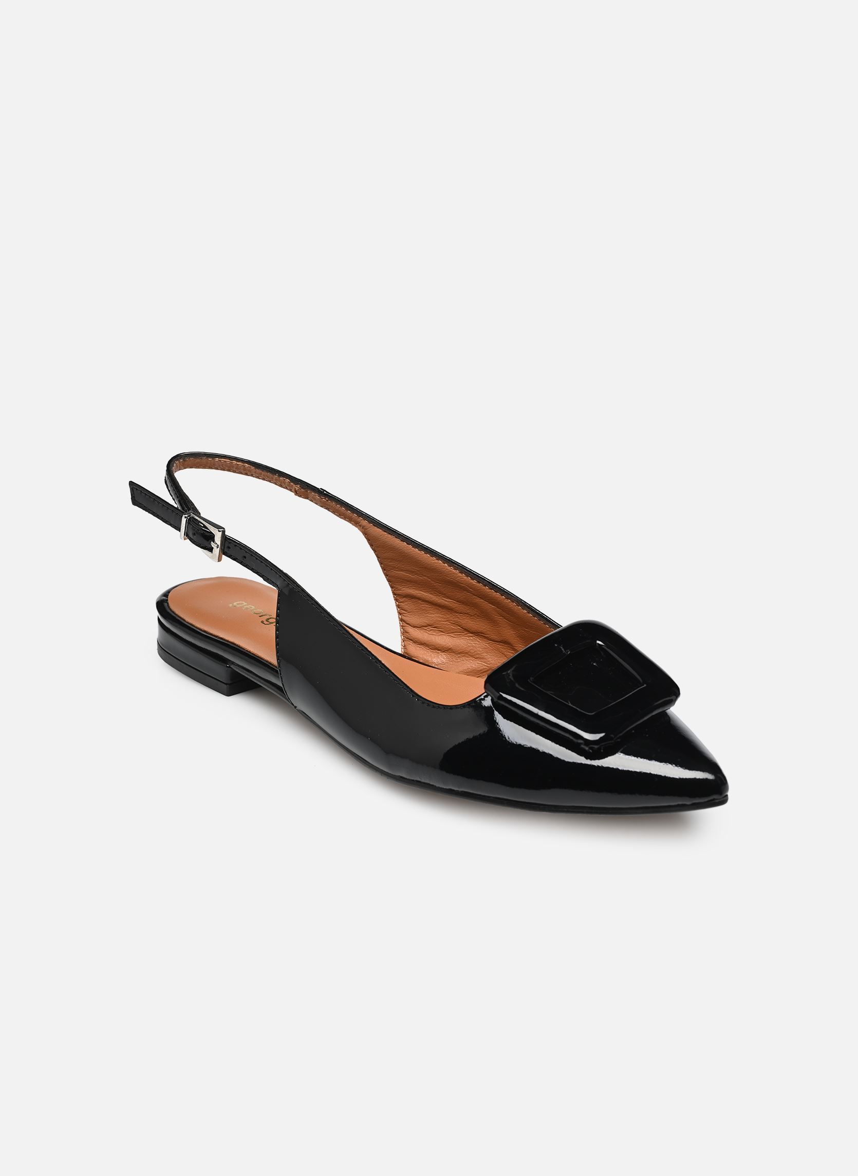 Klassische Ballerinas Solaria damen schwarz Georgia Rose Klassische Ballerinas Solaria damen schwarz NOIR