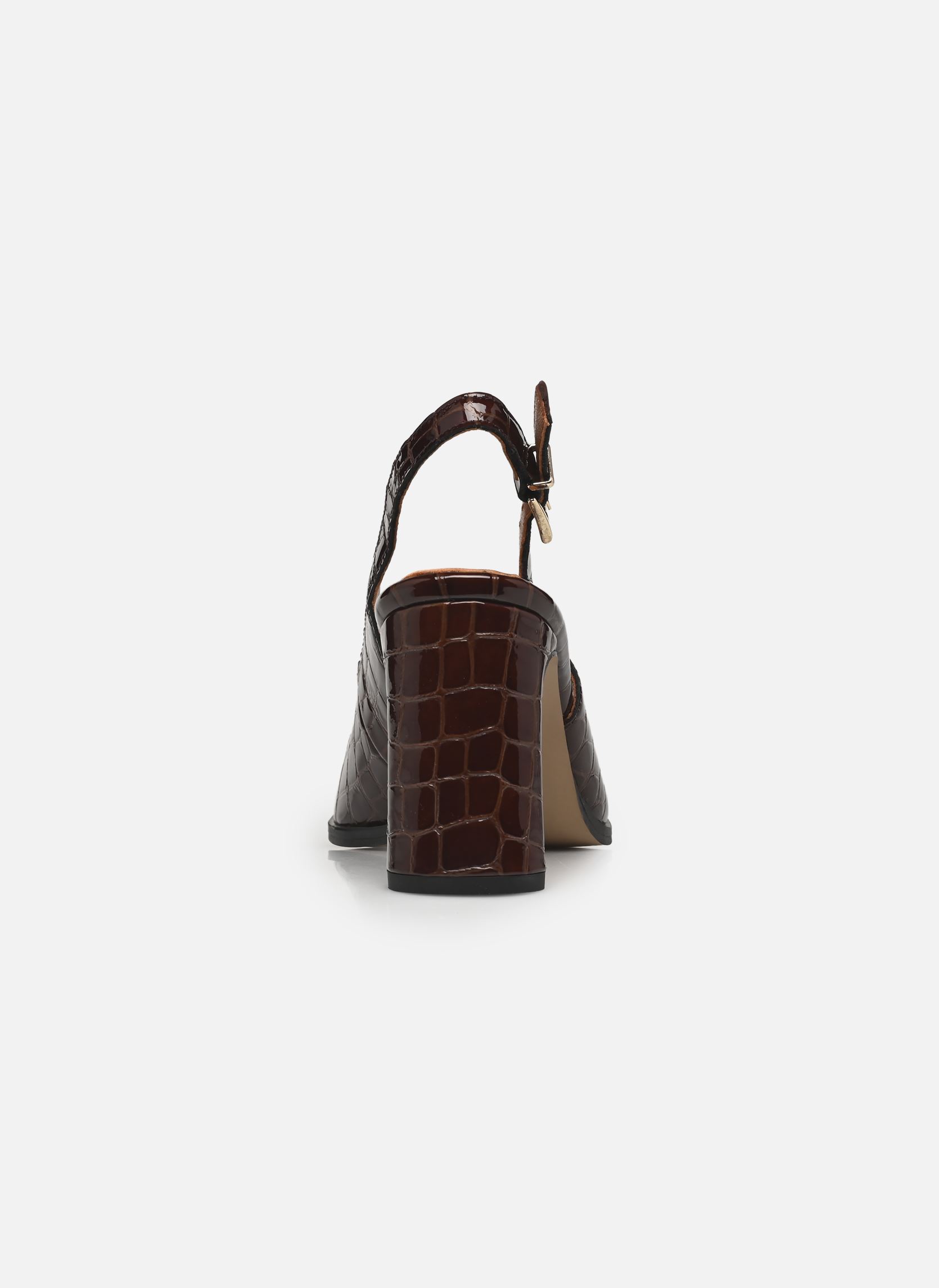 Slingback pumps Saraba dames bruin Georgia Rose Slingback pumps Saraba dames bruin CHOCOLAT