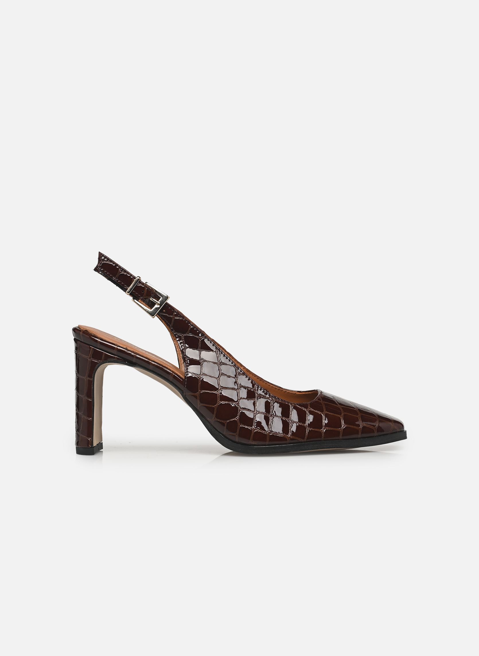 Slingback pumps Saraba dames bruin Georgia Rose Slingback pumps Saraba dames bruin CHOCOLAT