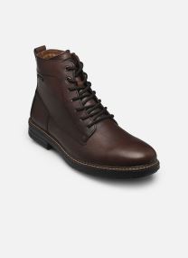 Botines con cordones 33143 hombre marrón