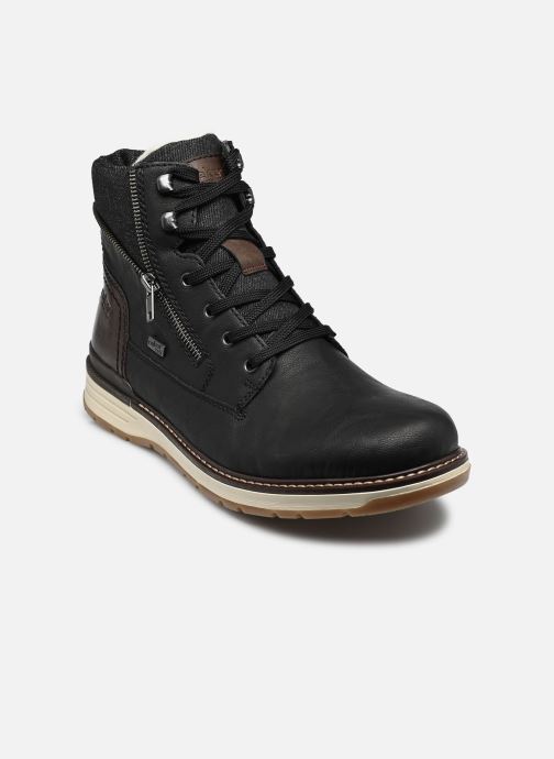 Rieker Bottines à lacets 39440 homme noir
