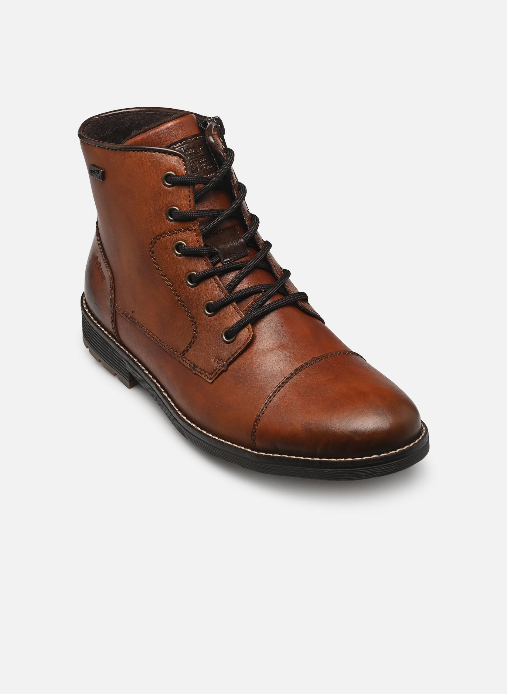 Veterlaarsjes F4546 heren bruin Rieker Veterlaarsjes F4546 heren bruin MARRON