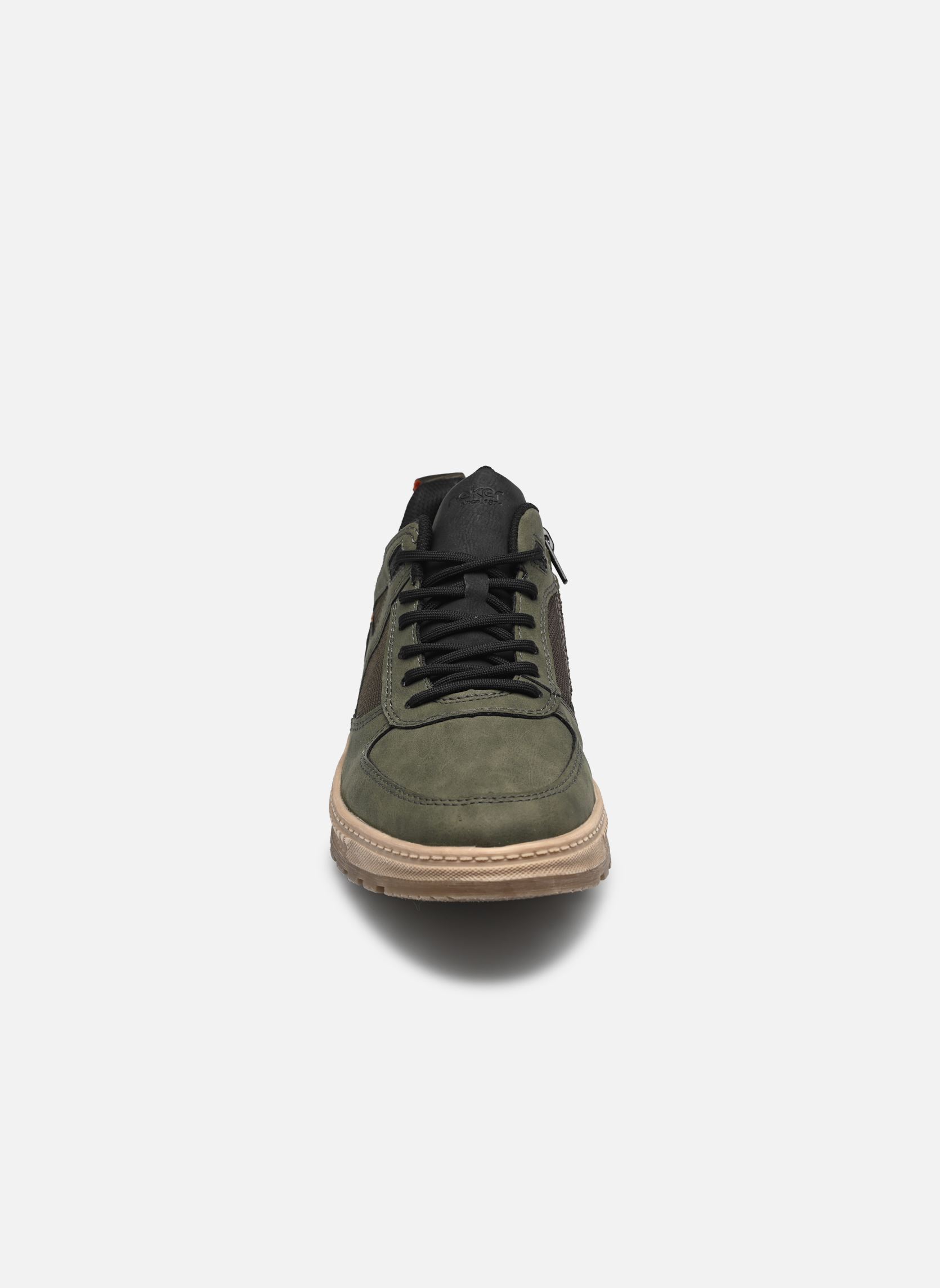 Baskets montantes 37004 homme vert Rieker Baskets montantes 37004 homme vert MOOS/MOOR/SCHWARZ