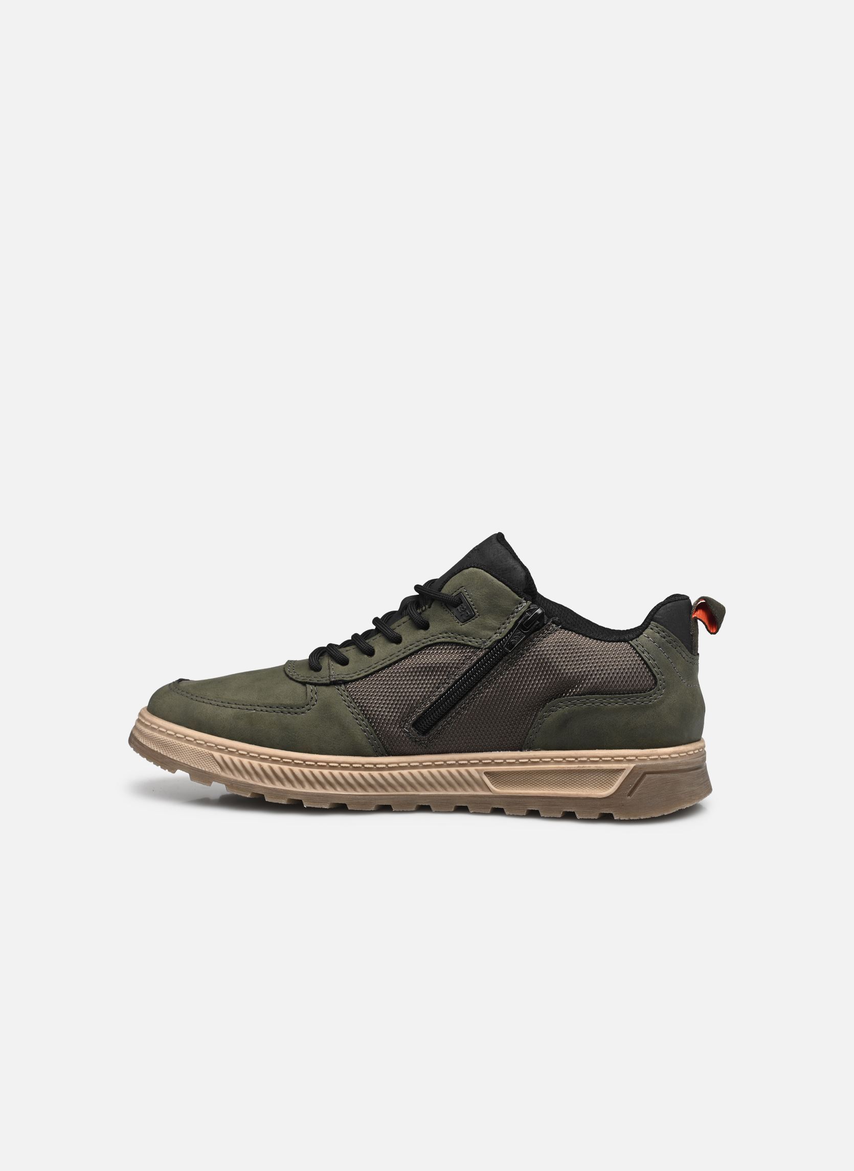 Baskets montantes 37004 homme vert Rieker Baskets montantes 37004 homme vert MOOS/MOOR/SCHWARZ