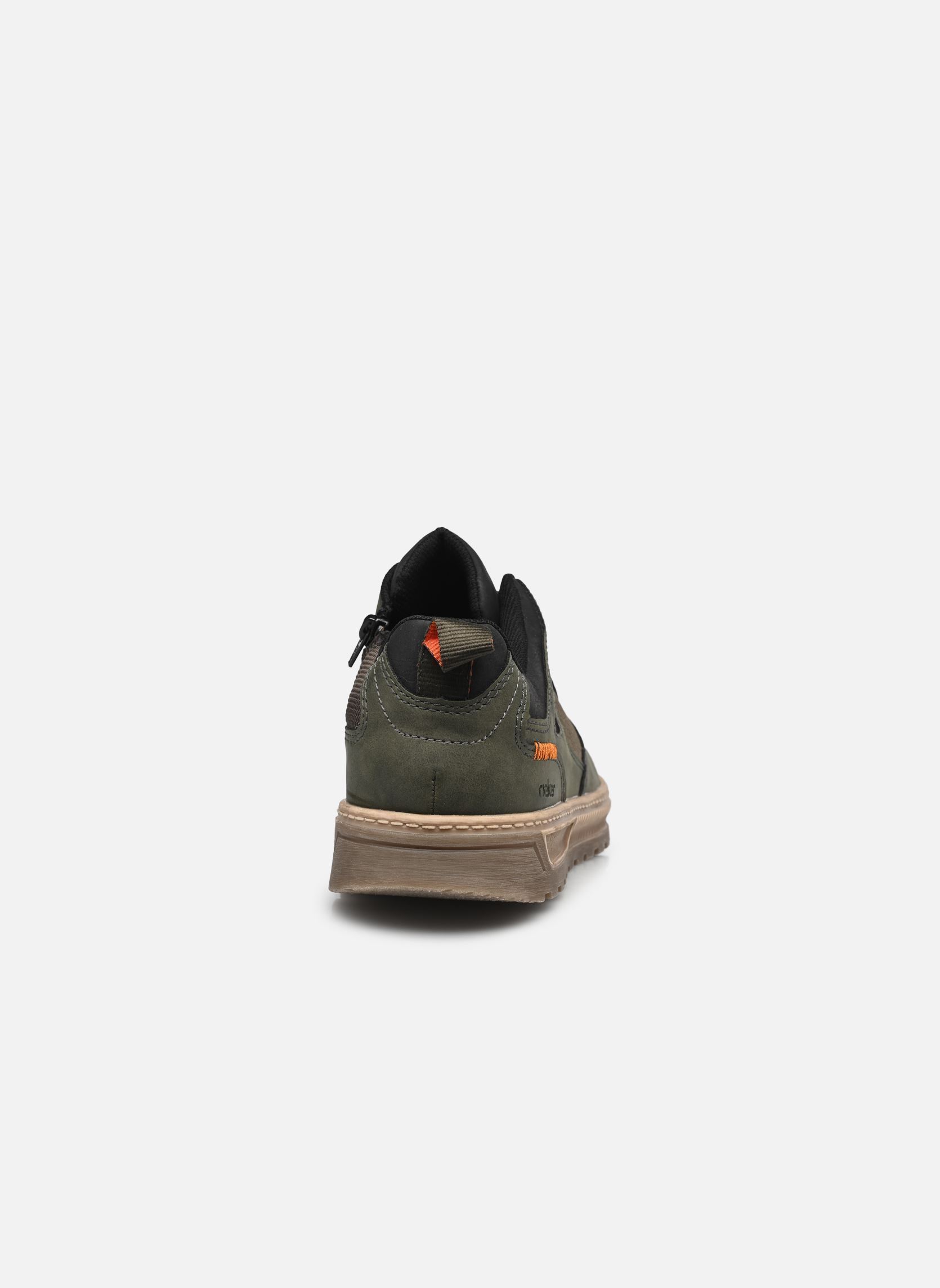Baskets montantes 37004 homme vert Rieker Baskets montantes 37004 homme vert MOOS/MOOR/SCHWARZ