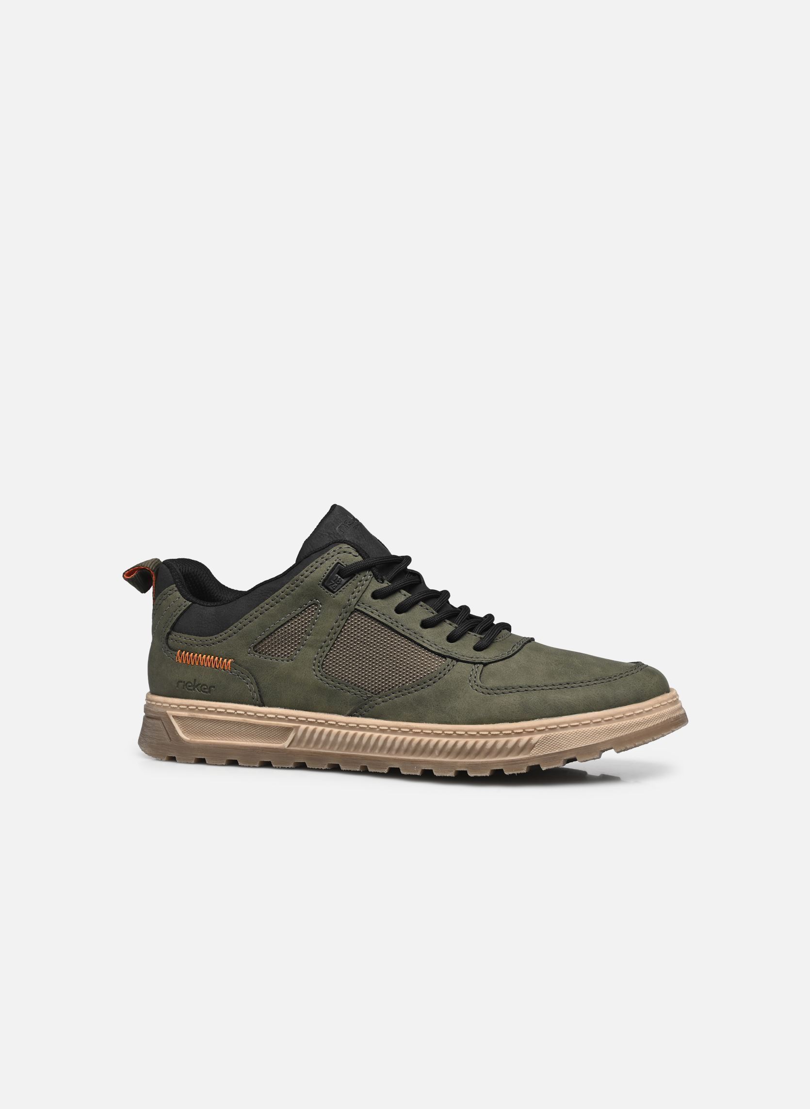 Baskets montantes 37004 homme vert Rieker Baskets montantes 37004 homme vert MOOS/MOOR/SCHWARZ