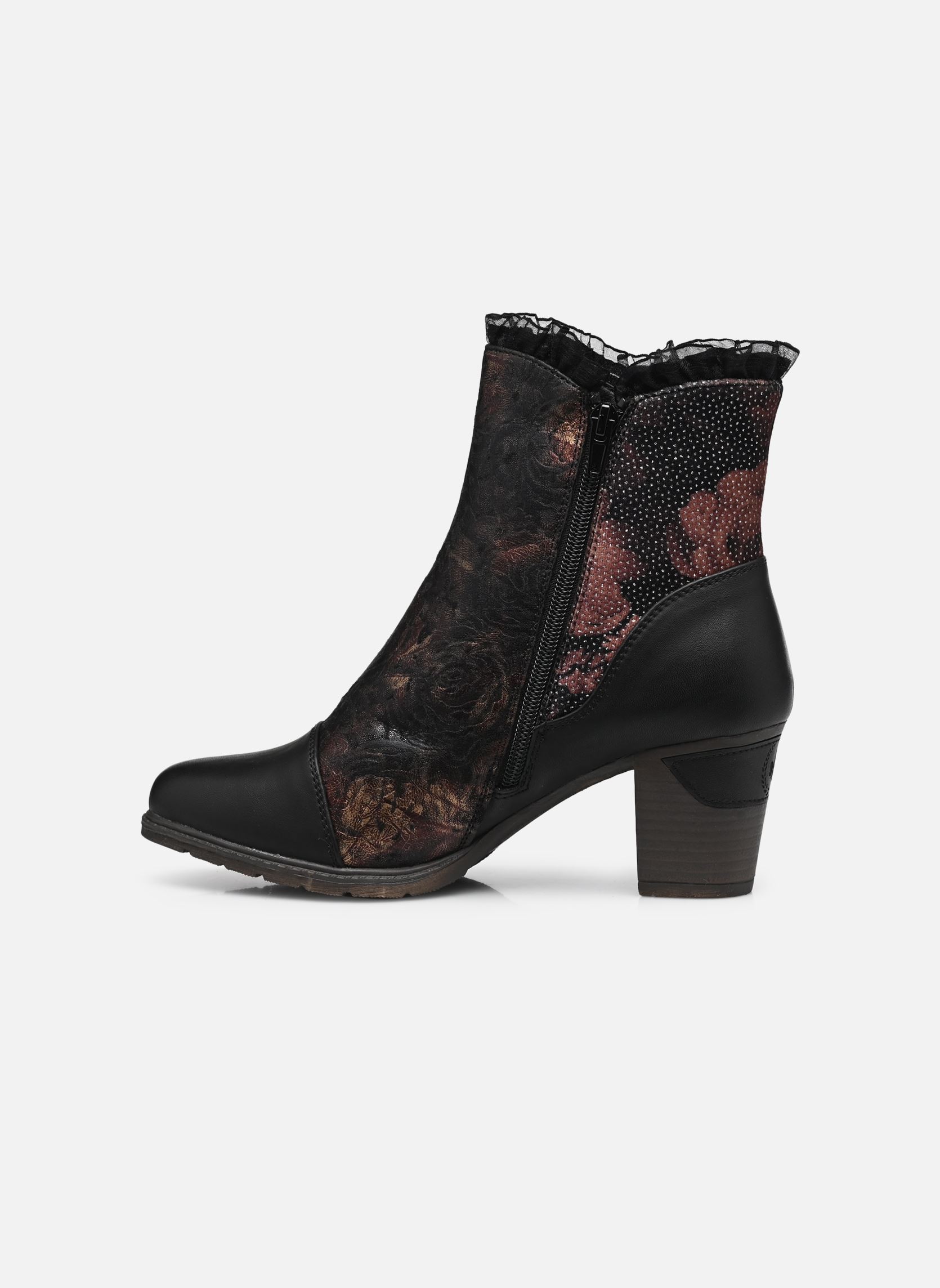 Enkellaarzen en boots 96064 dames zwart Rieker Enkellaarzen en boots 96064 dames zwart MULTICOLORE