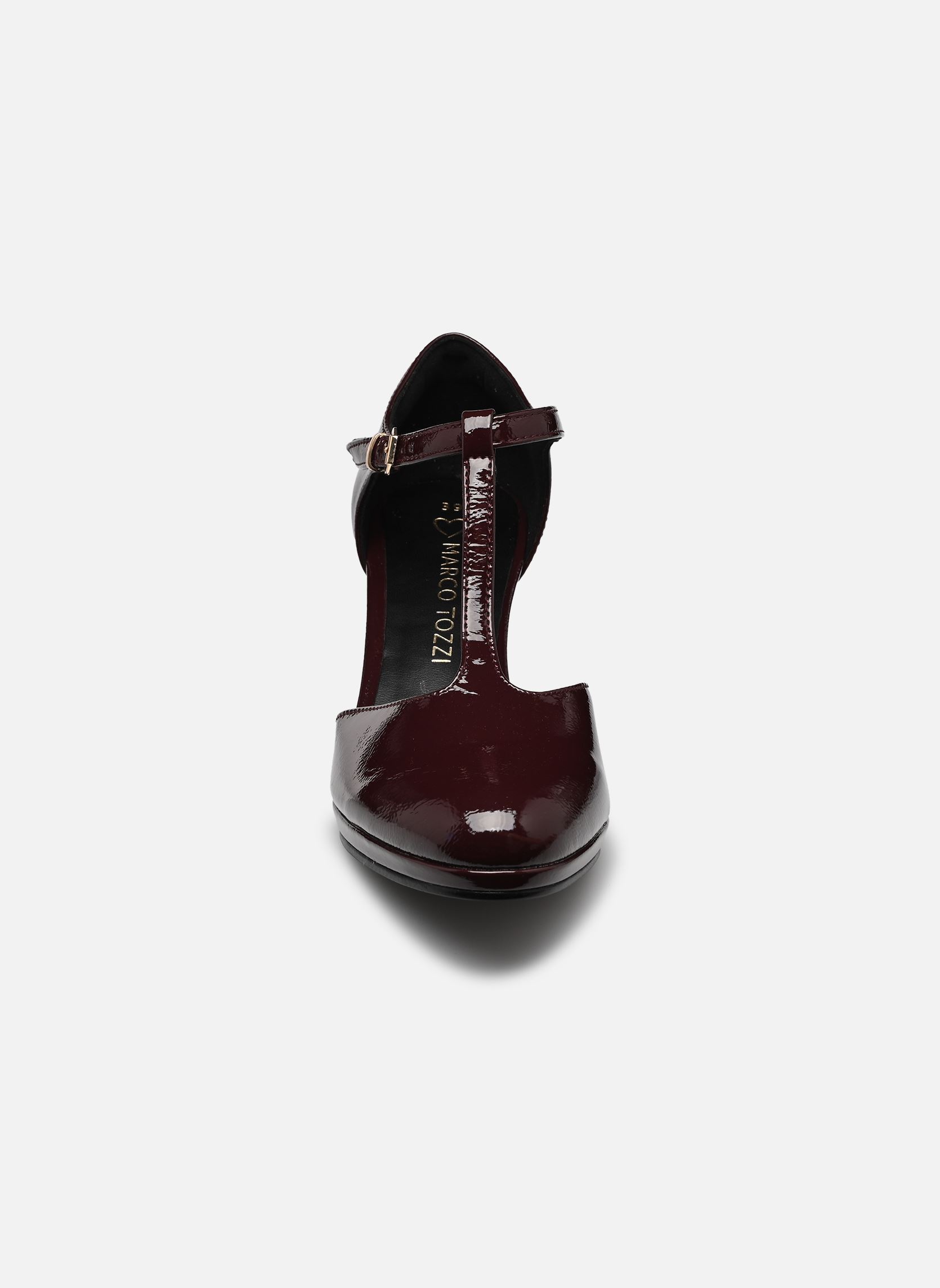 Pumps mit Riemchen 24419-45 damen bordeaux Marco Tozzi Pumps mit Riemchen 24419-45 damen bordeaux BORDEAUX PAT.