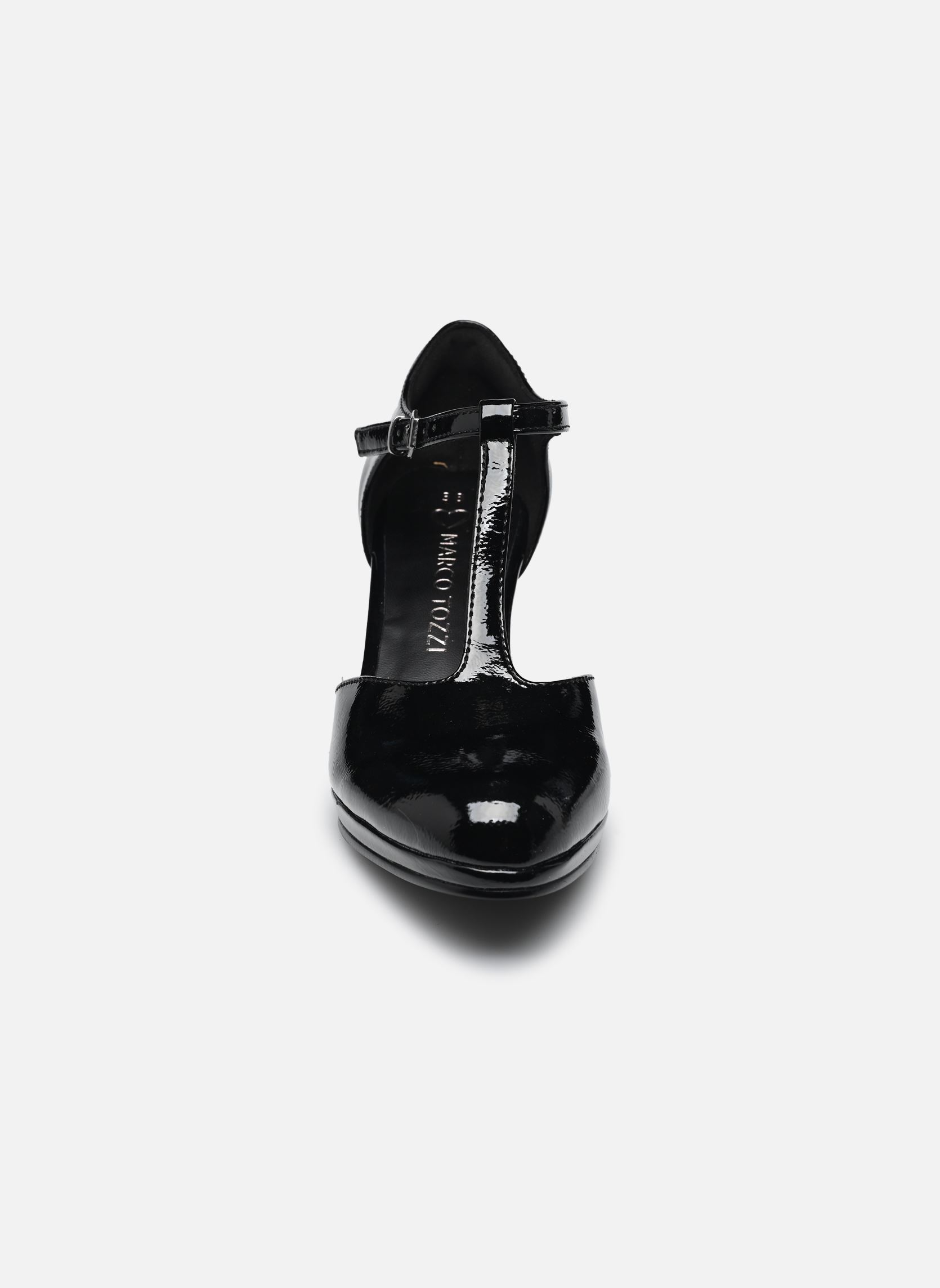 Pumps mit Riemchen 24419-45 damen schwarz Marco Tozzi Pumps mit Riemchen 24419-45 damen schwarz Black Patent