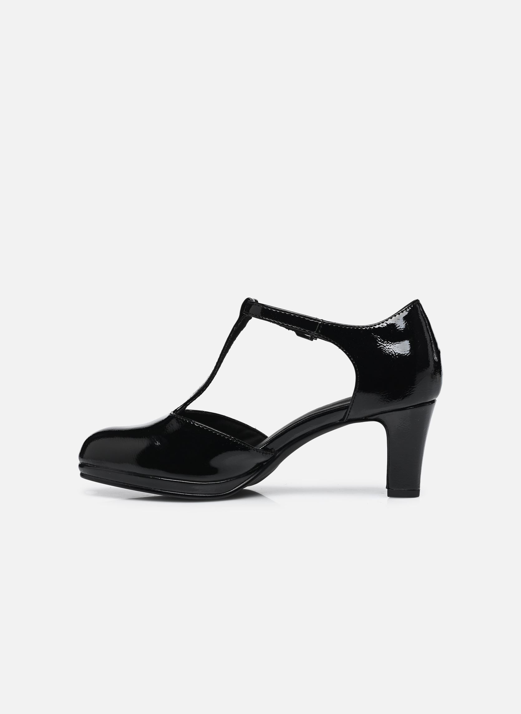 Pumps mit Riemchen 24419-45 damen schwarz Marco Tozzi Pumps mit Riemchen 24419-45 damen schwarz Black Patent