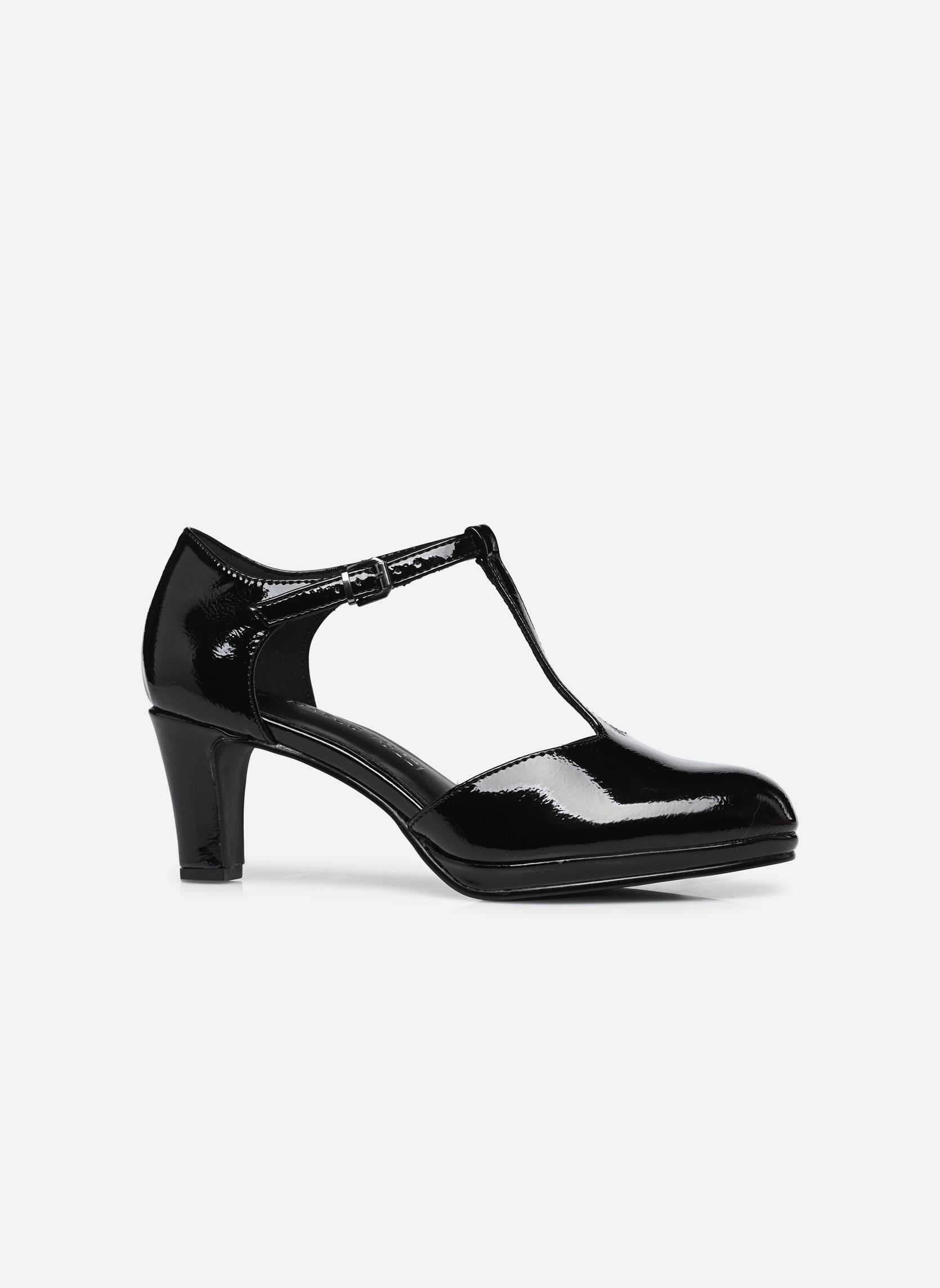 Pumps mit Riemchen 24419-45 damen schwarz Marco Tozzi Pumps mit Riemchen 24419-45 damen schwarz Black Patent