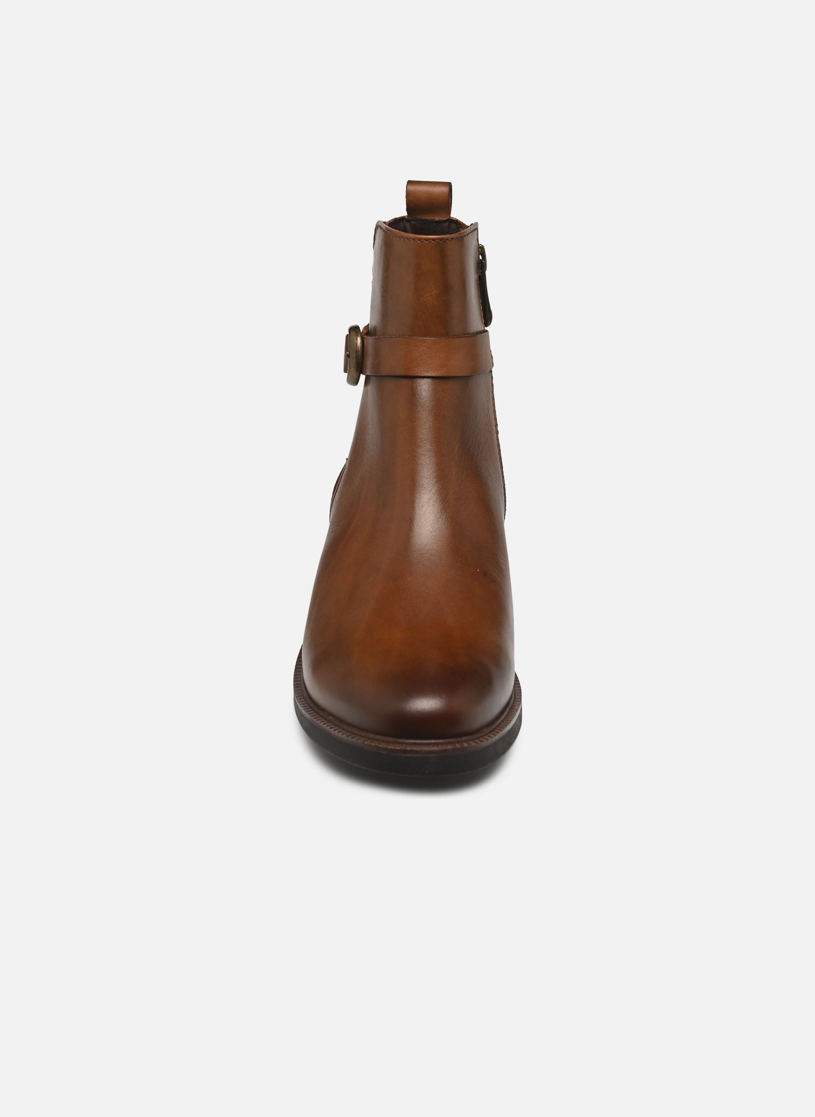 Enkellaarzen en boots 25321-45 dames bruin Marco Tozzi Enkellaarzen en boots 25321-45 dames bruin COGNAC