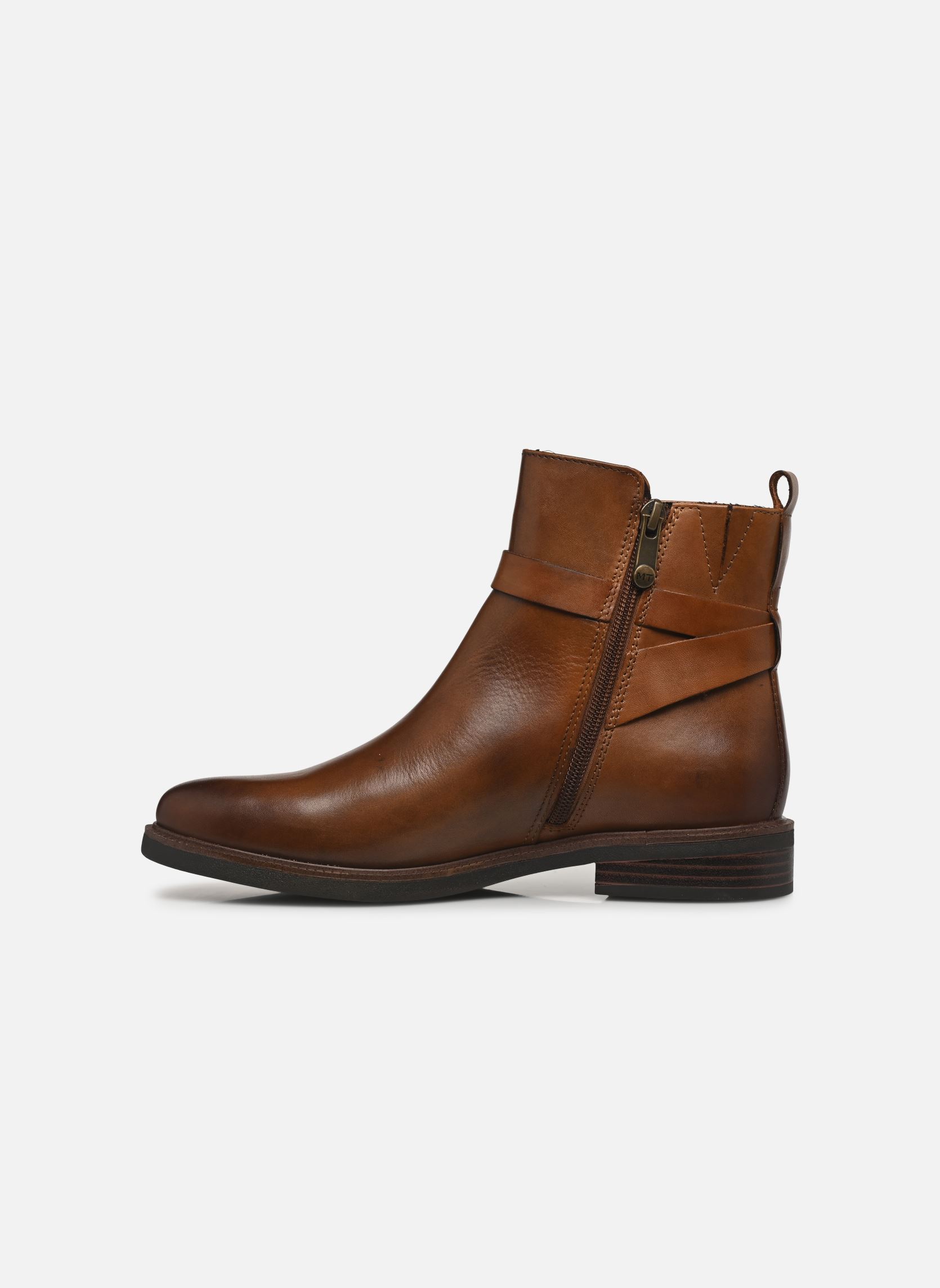 Enkellaarzen en boots 25321-45 dames bruin Marco Tozzi Enkellaarzen en boots 25321-45 dames bruin COGNAC