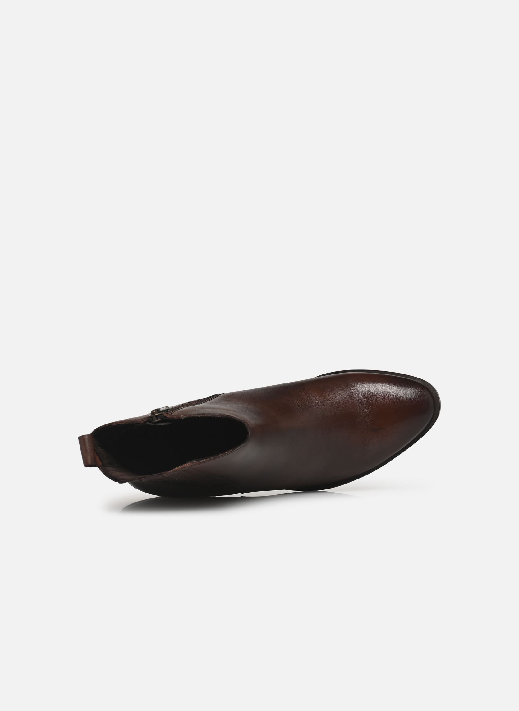Enkellaarzen en boots 25365-45 dames bruin Marco Tozzi Enkellaarzen en boots 25365-45 dames bruin CAFE