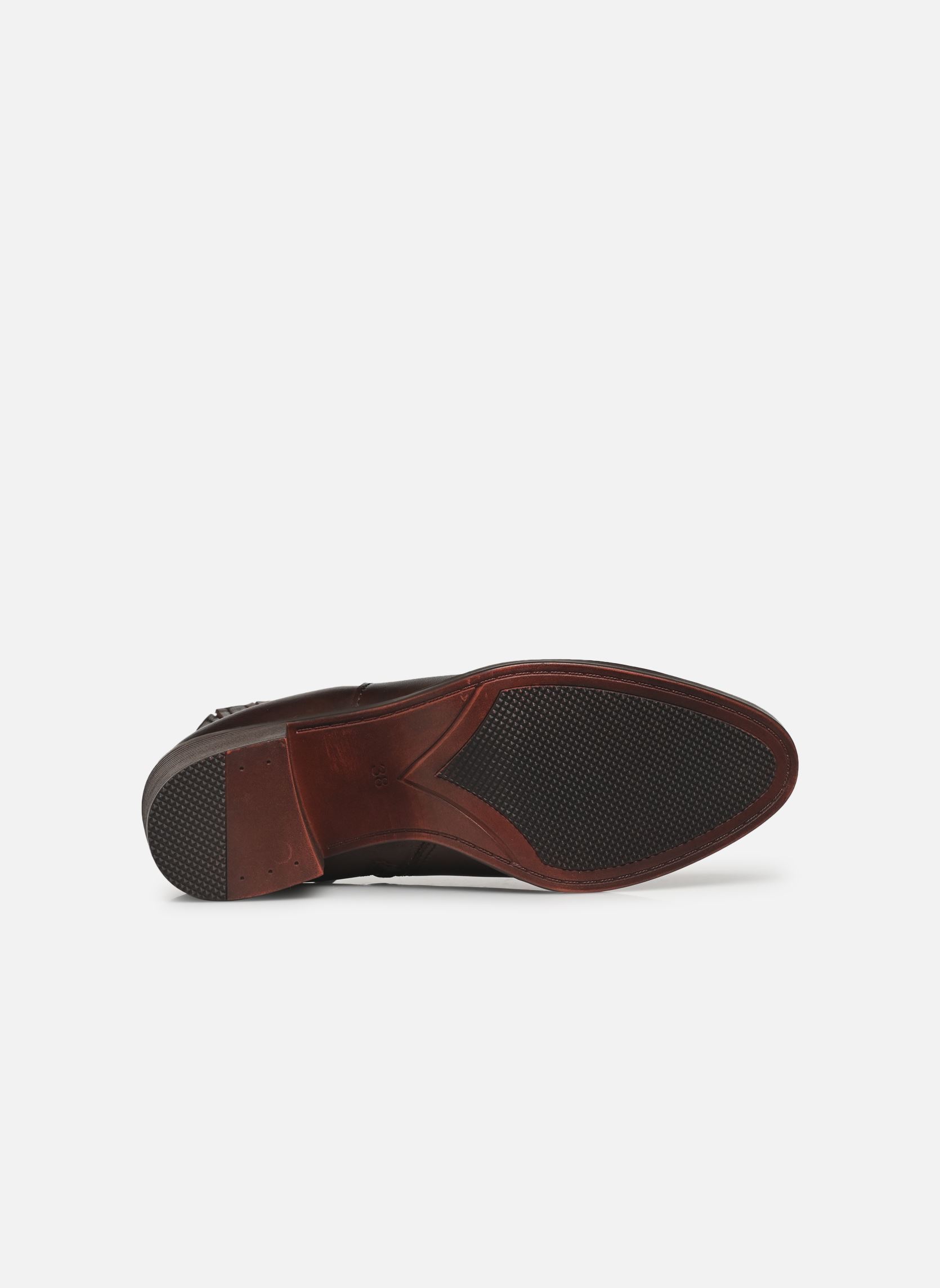 Enkellaarzen en boots 25365-45 dames bruin Marco Tozzi Enkellaarzen en boots 25365-45 dames bruin CAFE