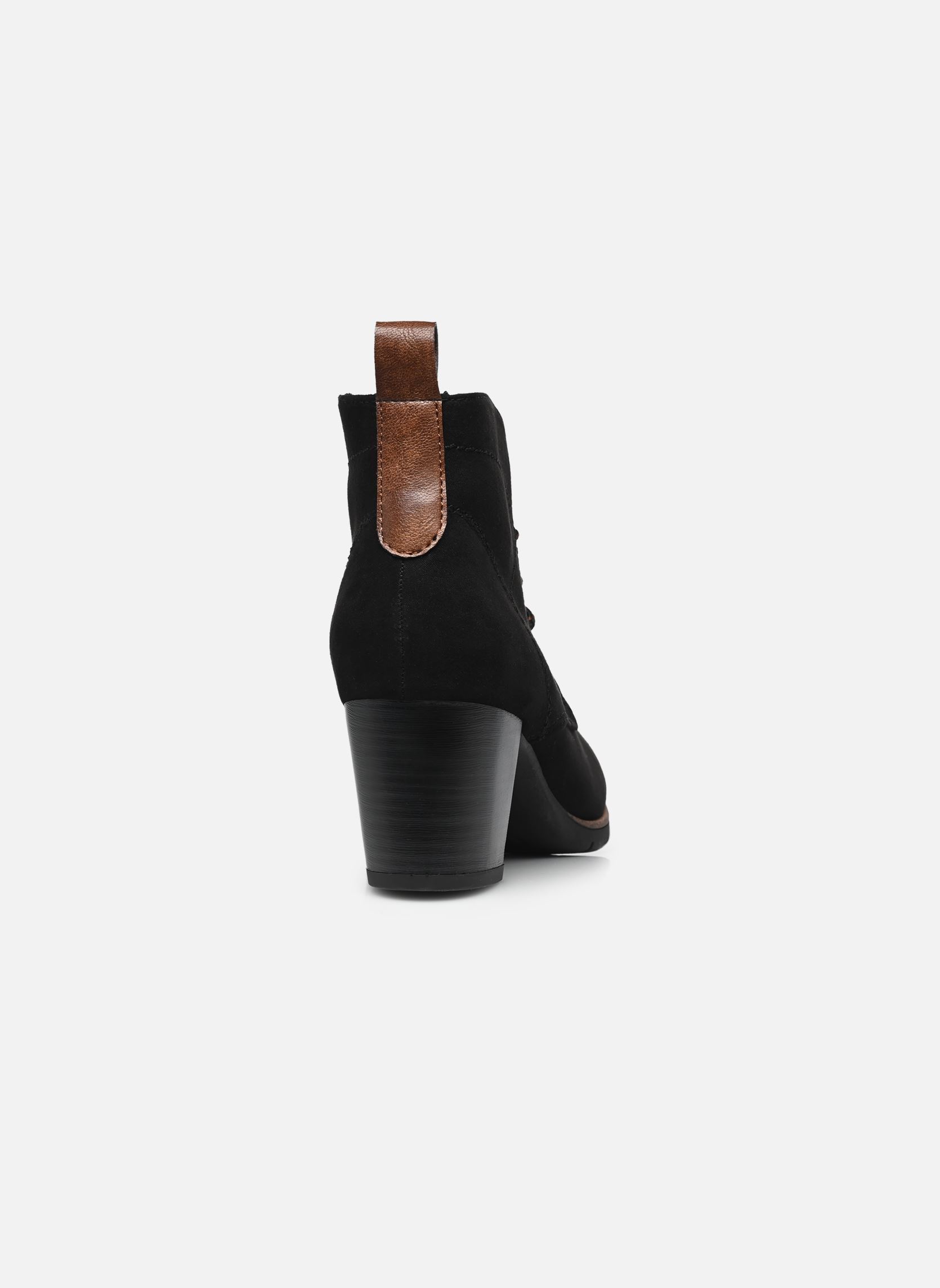Bottines à lacets 25107-41 femme noir Marco Tozzi Bottines à lacets 25107-41 femme noir Black Comb