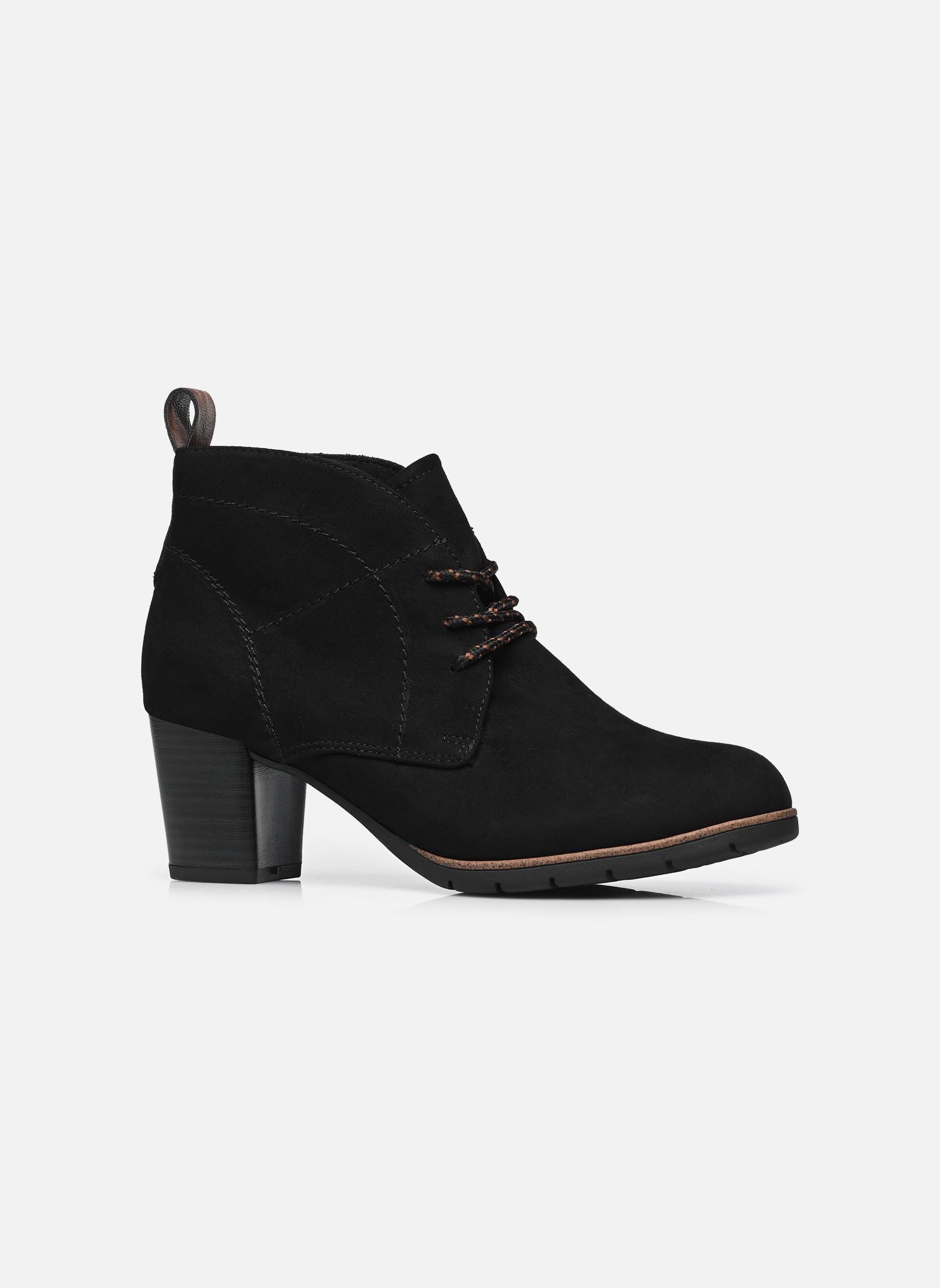 Bottines à lacets 25107-41 femme noir Marco Tozzi Bottines à lacets 25107-41 femme noir Black Comb