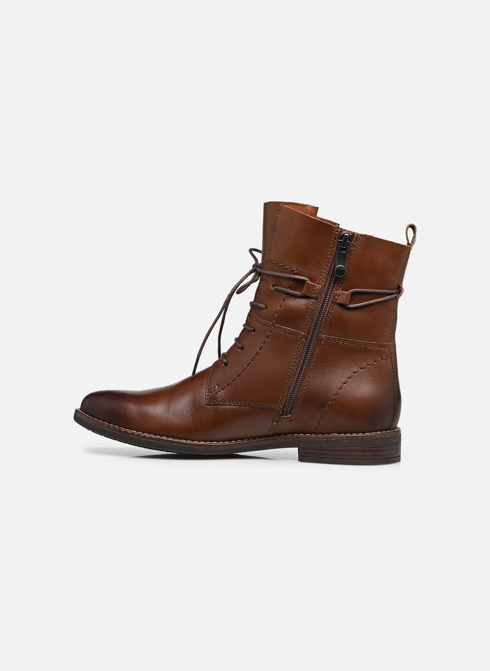 Geschnürte Stiefeletten 25133-41 damen braun Marco Tozzi Geschnürte Stiefeletten 25133-41 damen braun CHESTNUT