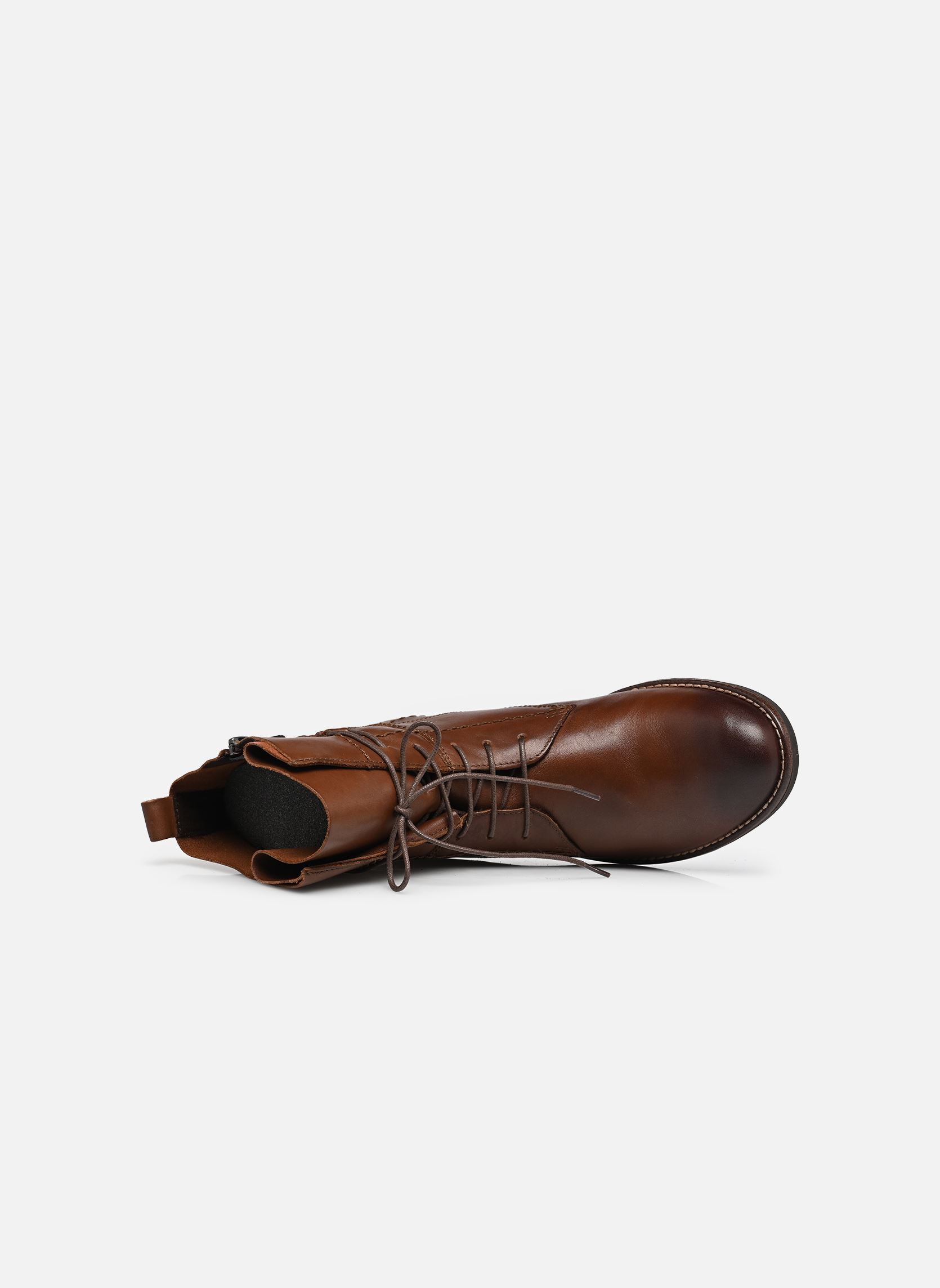 Geschnürte Stiefeletten 25133-41 damen braun Marco Tozzi Geschnürte Stiefeletten 25133-41 damen braun CHESTNUT
