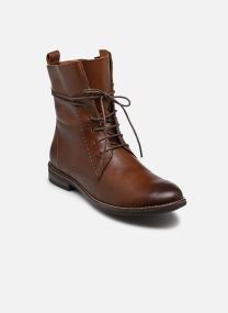 Geschnürte Stiefeletten 25133-41 damen braun