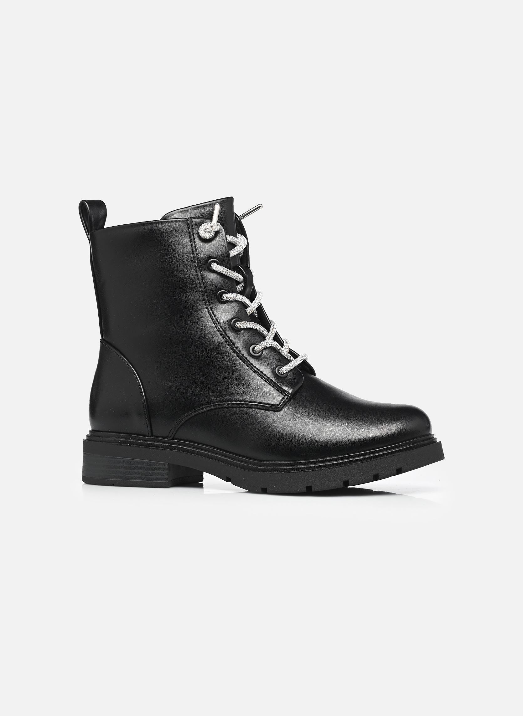Geschnürte Stiefeletten 25224-45 damen schwarz Marco Tozzi Geschnürte Stiefeletten 25224-45 damen schwarz BLACK