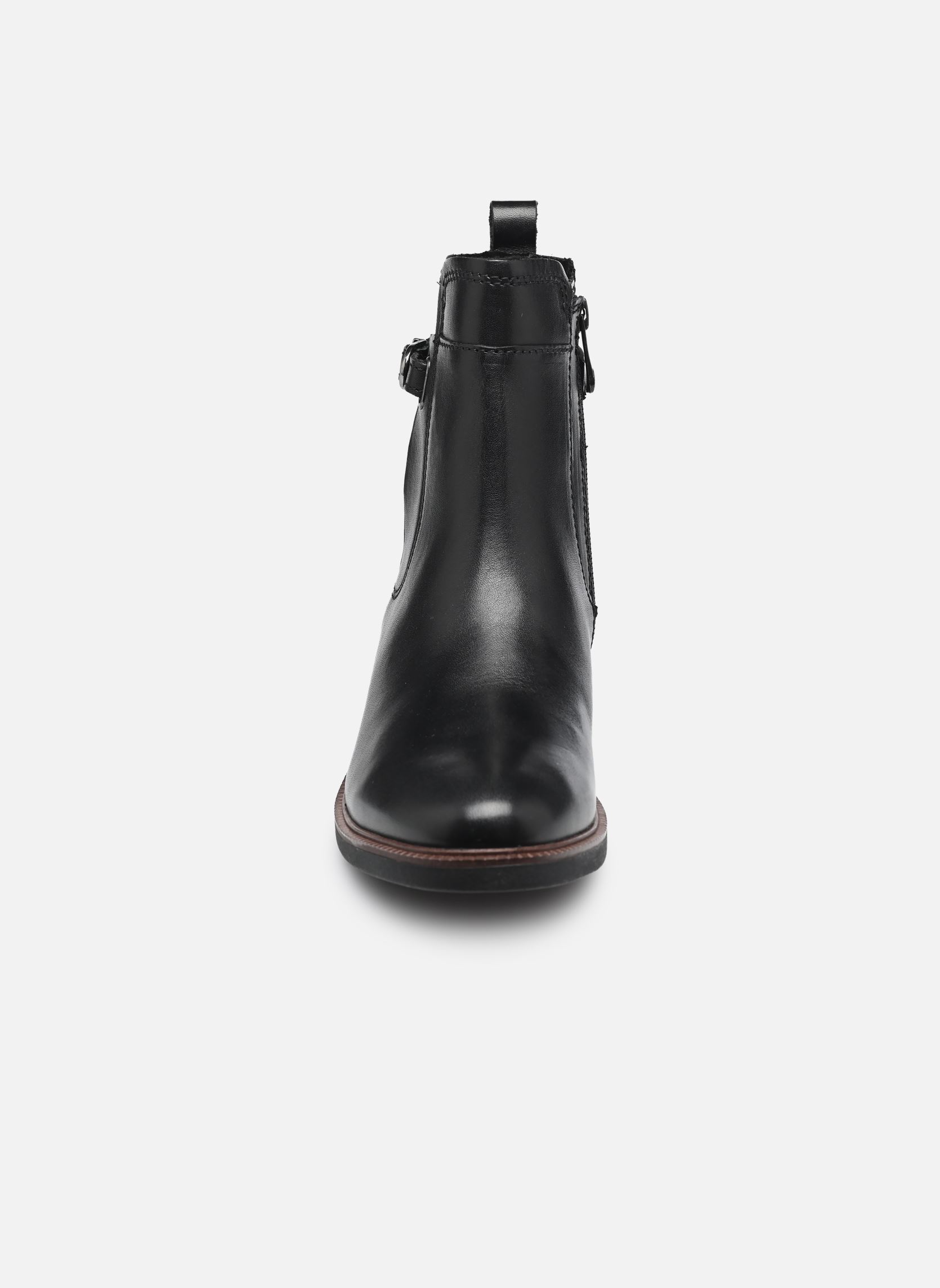 Stiefeletten und Stiefel 25311-45 damen schwarz Marco Tozzi Stiefeletten und Stiefel 25311-45 damen schwarz BLACK/COGNAC C